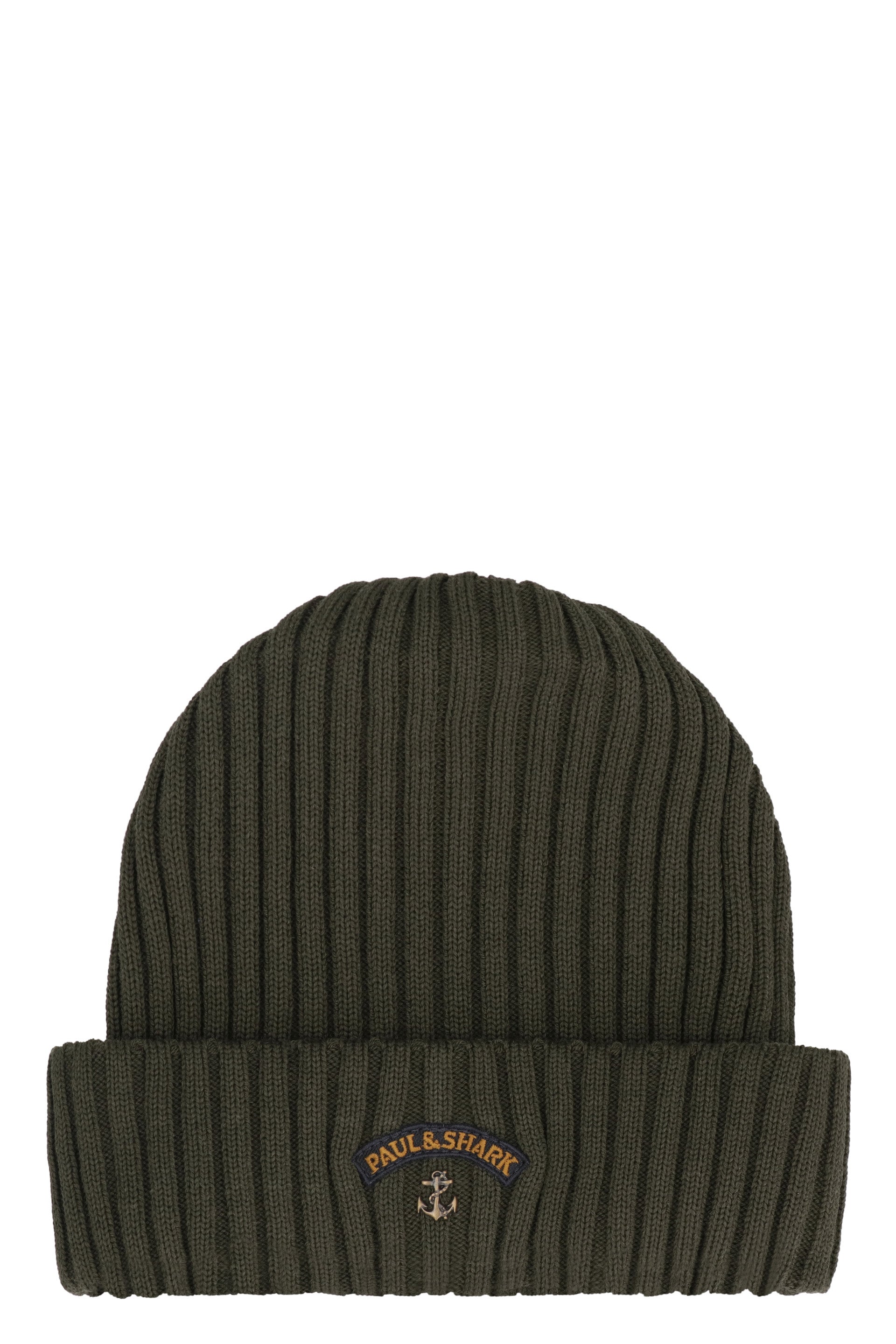 Ribbed wool beanie