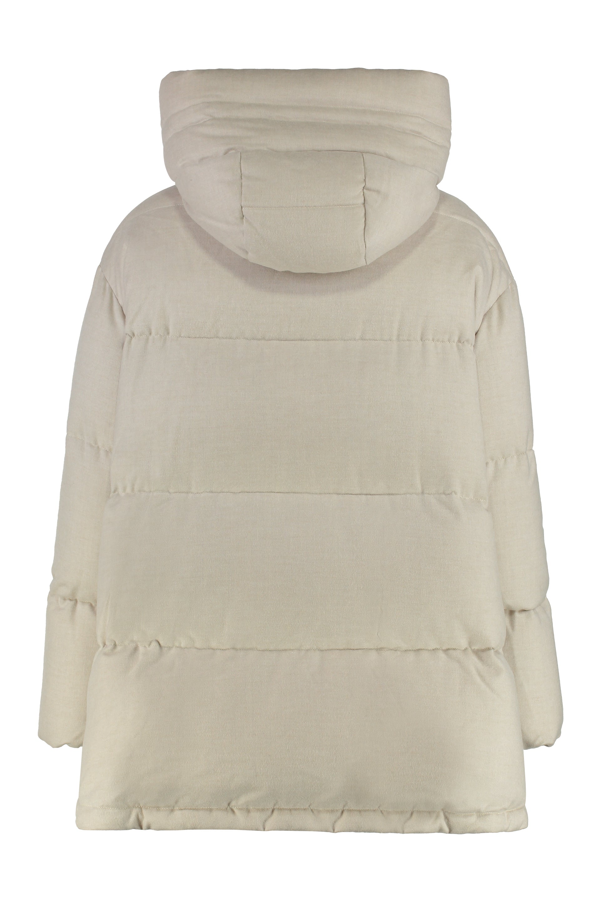 Calliope Hooded down jacket