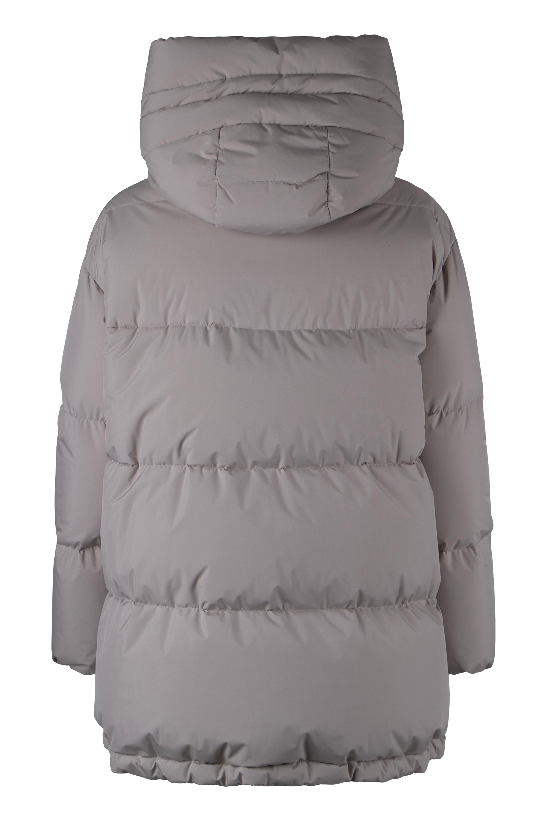 Calliope Hooded short down jacket