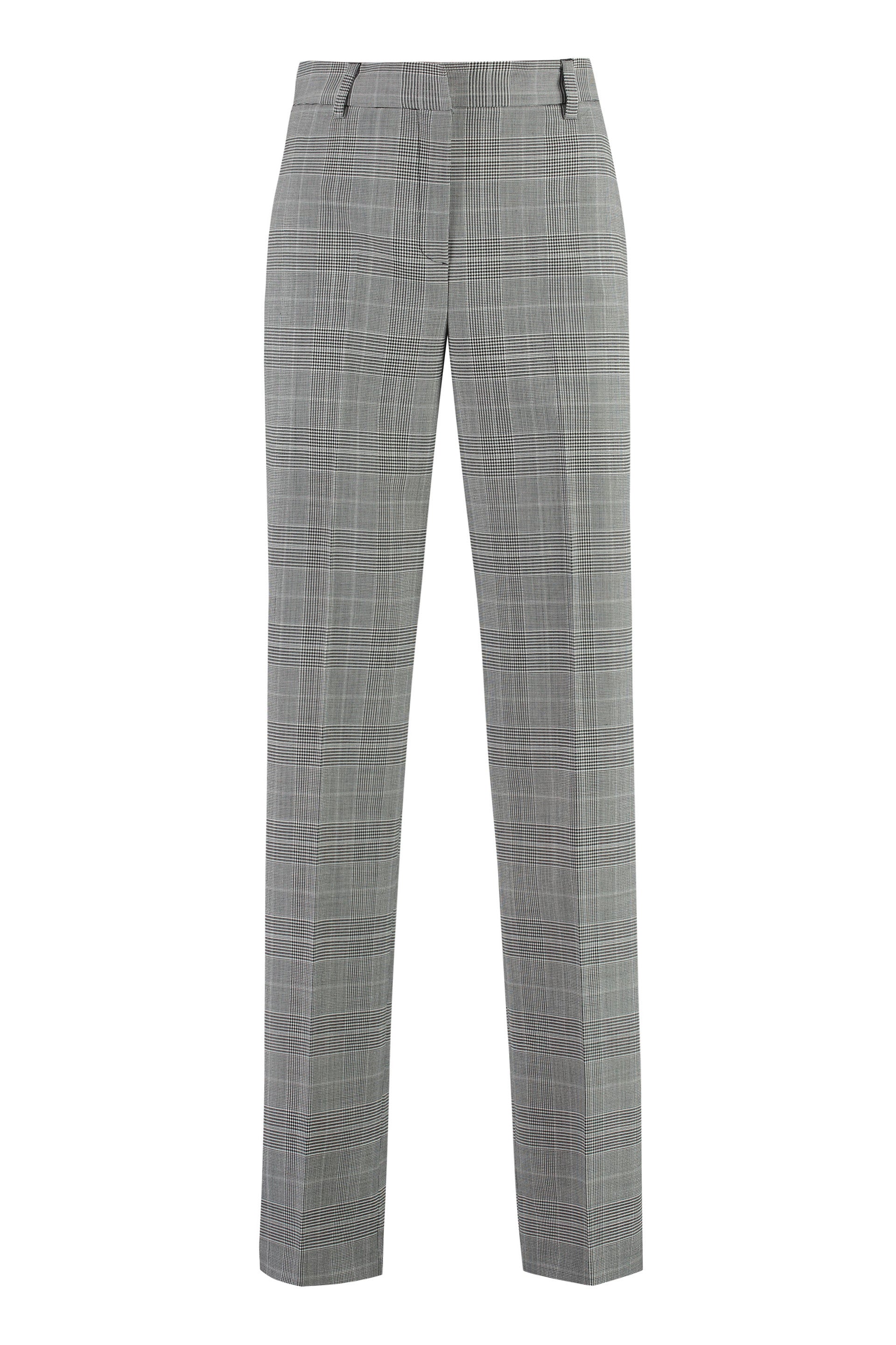 Prince-of-Wales checked trousers