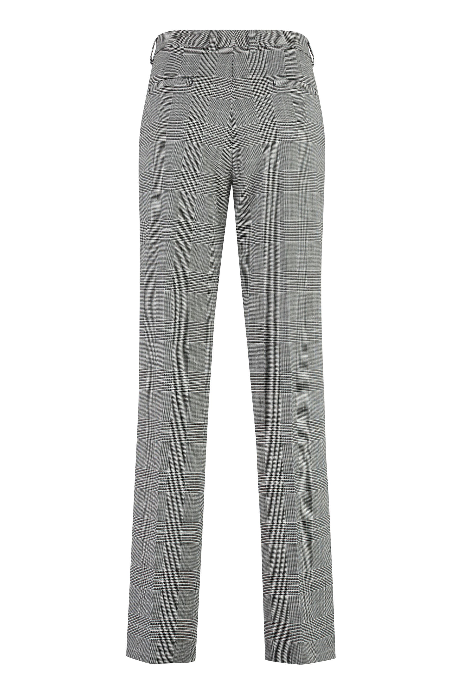 Prince-of-Wales checked trousers