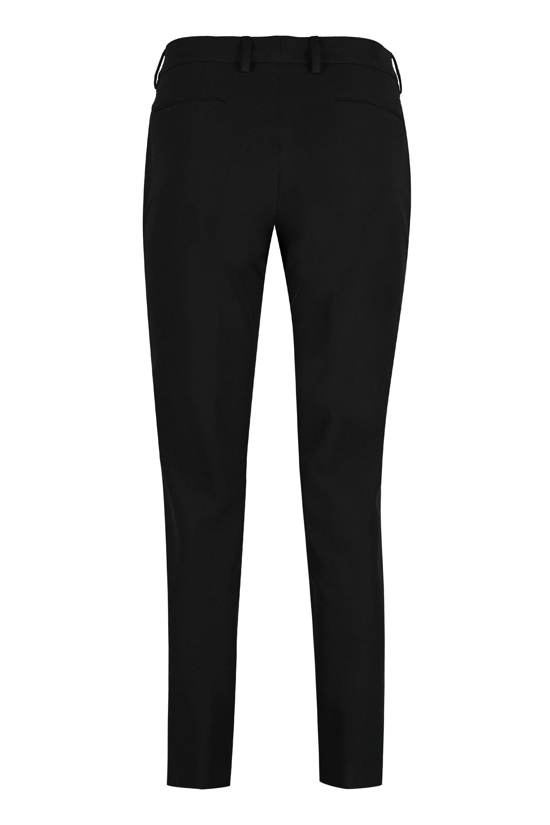 New York techno fabric tailored trousers