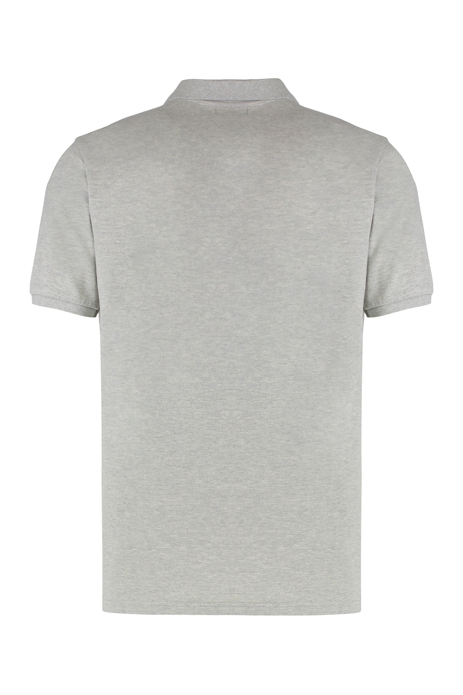 Cotton-piqué polo shirt