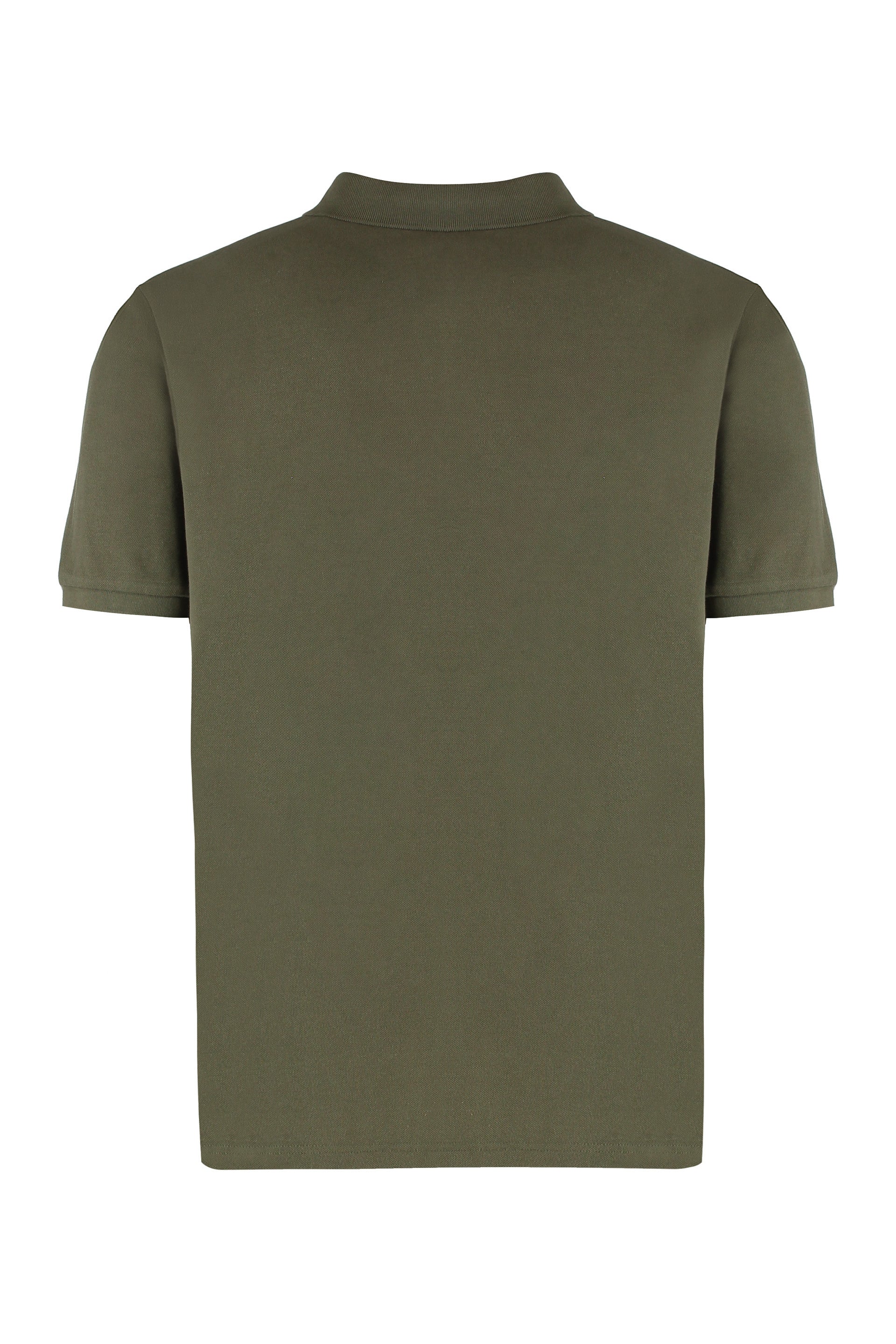 Cotton-piqué polo shirt