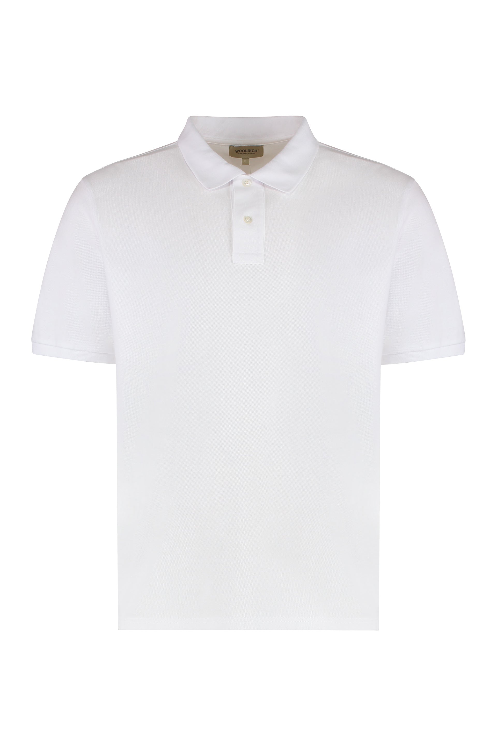 Cotton-piqué polo shirt