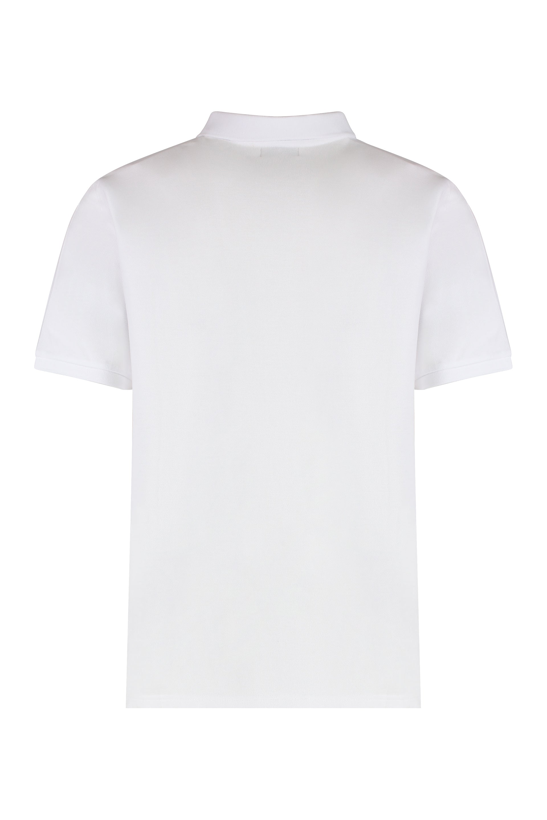 Cotton-piqué polo shirt