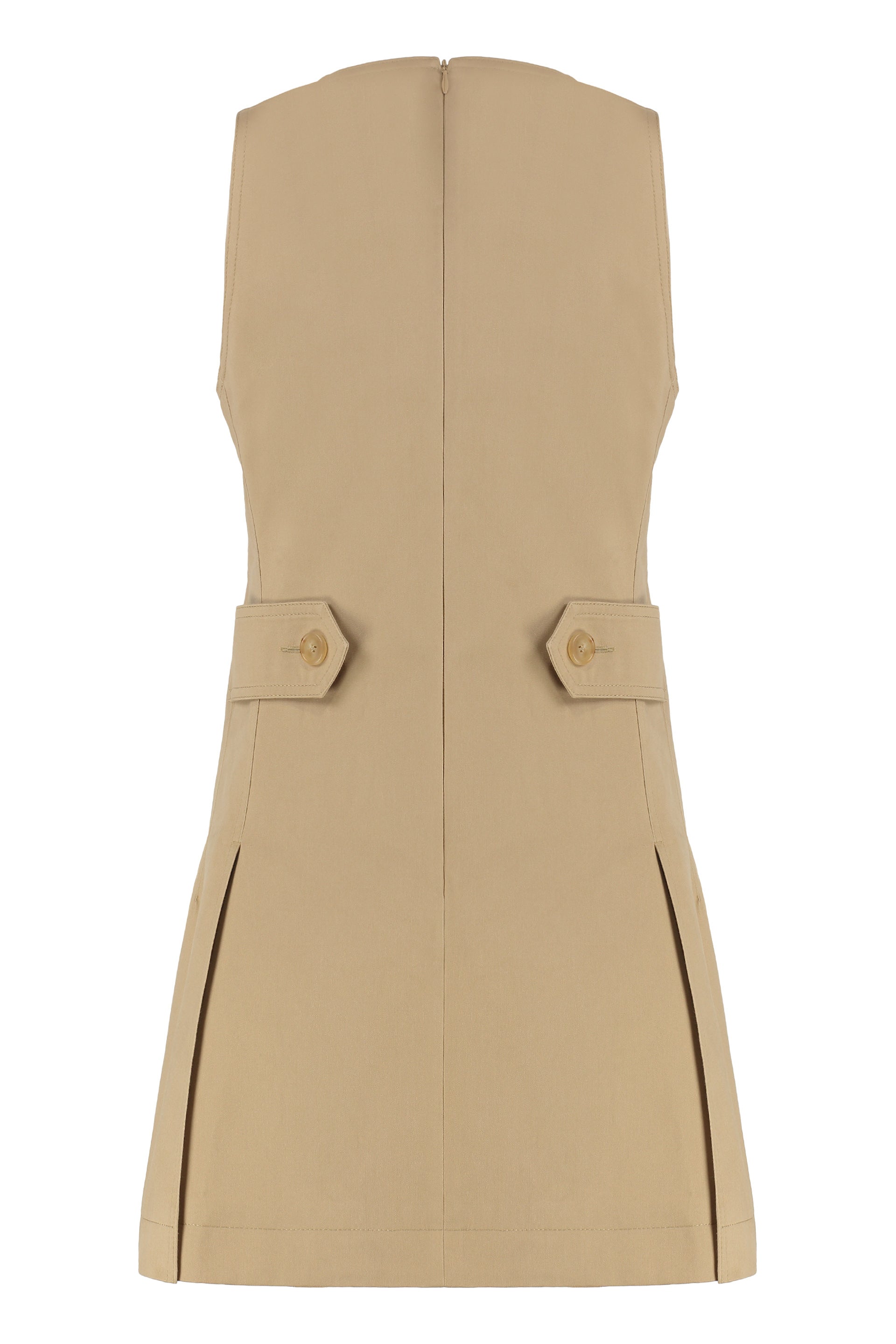 Cotton satin dress