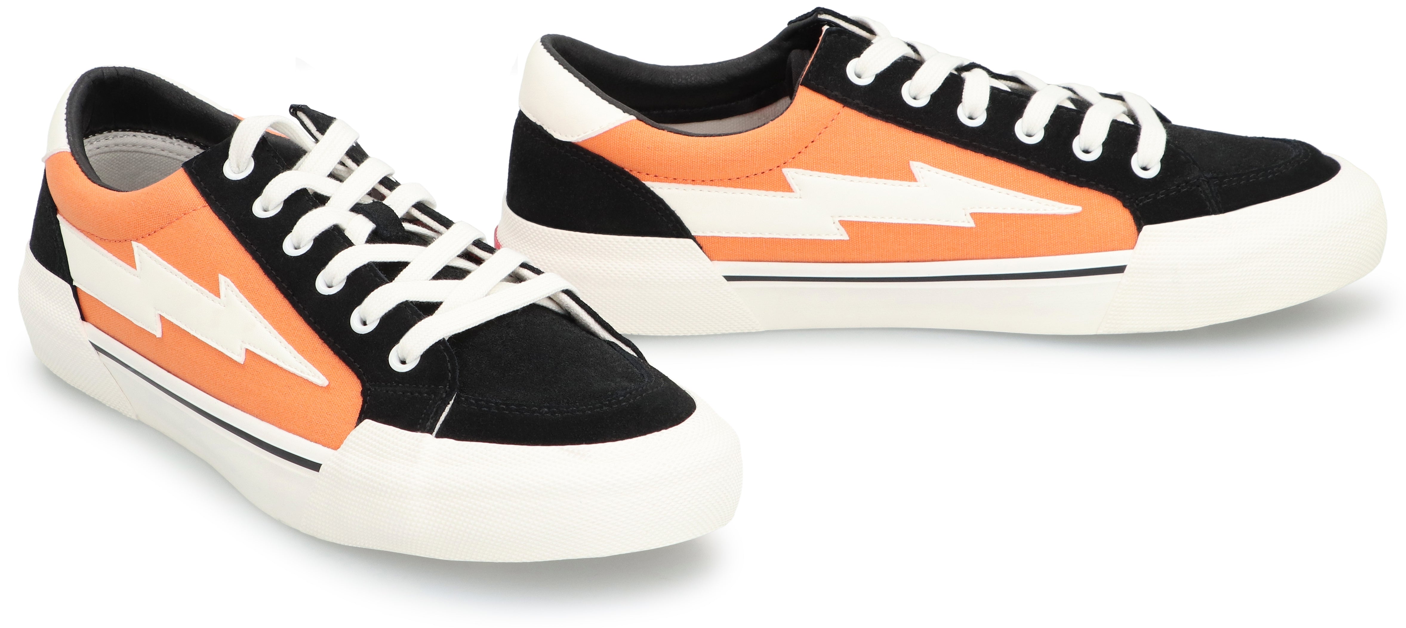 Fabric low-top sneakers