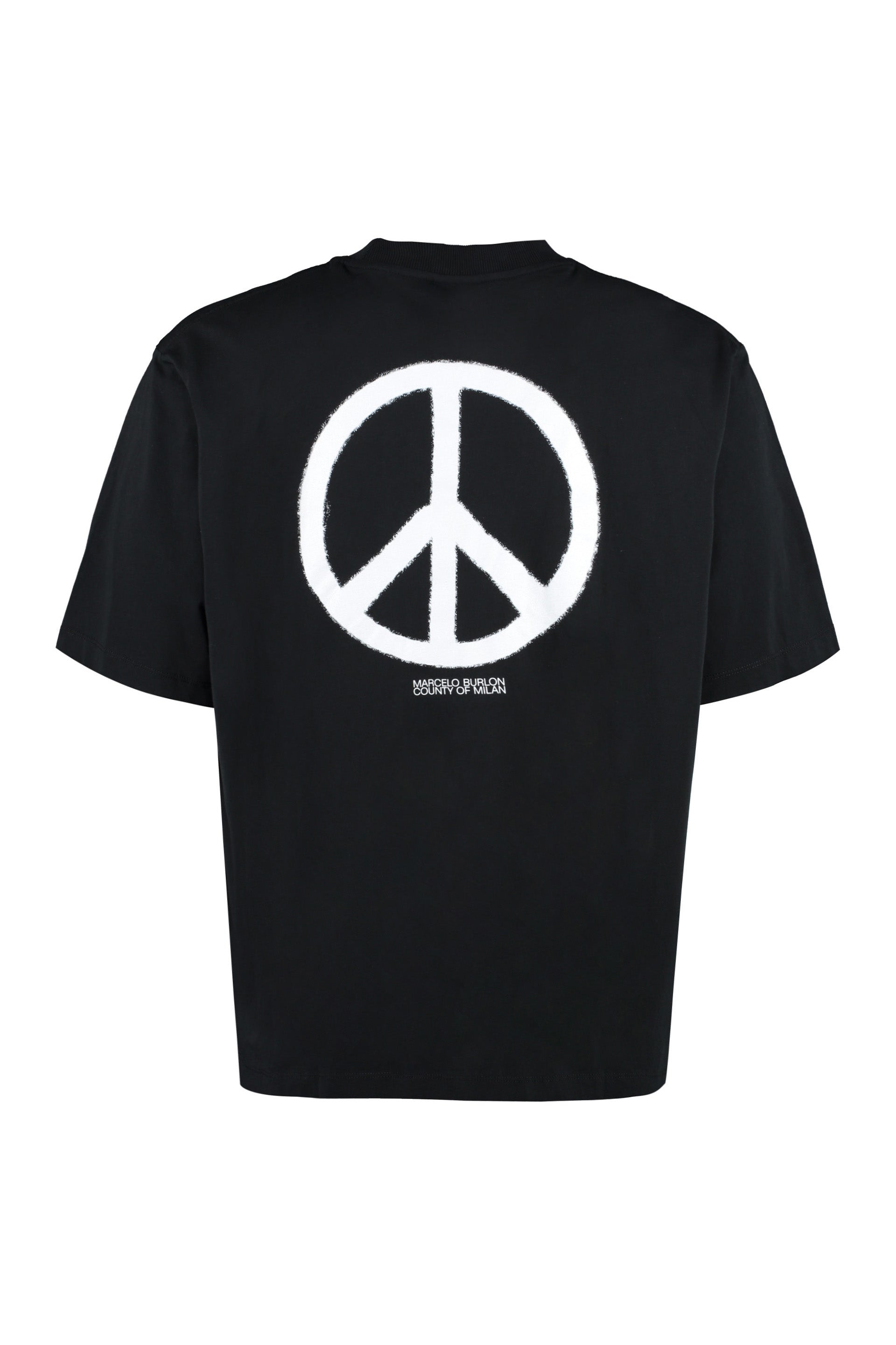 Cotton crew-neck T-shirt