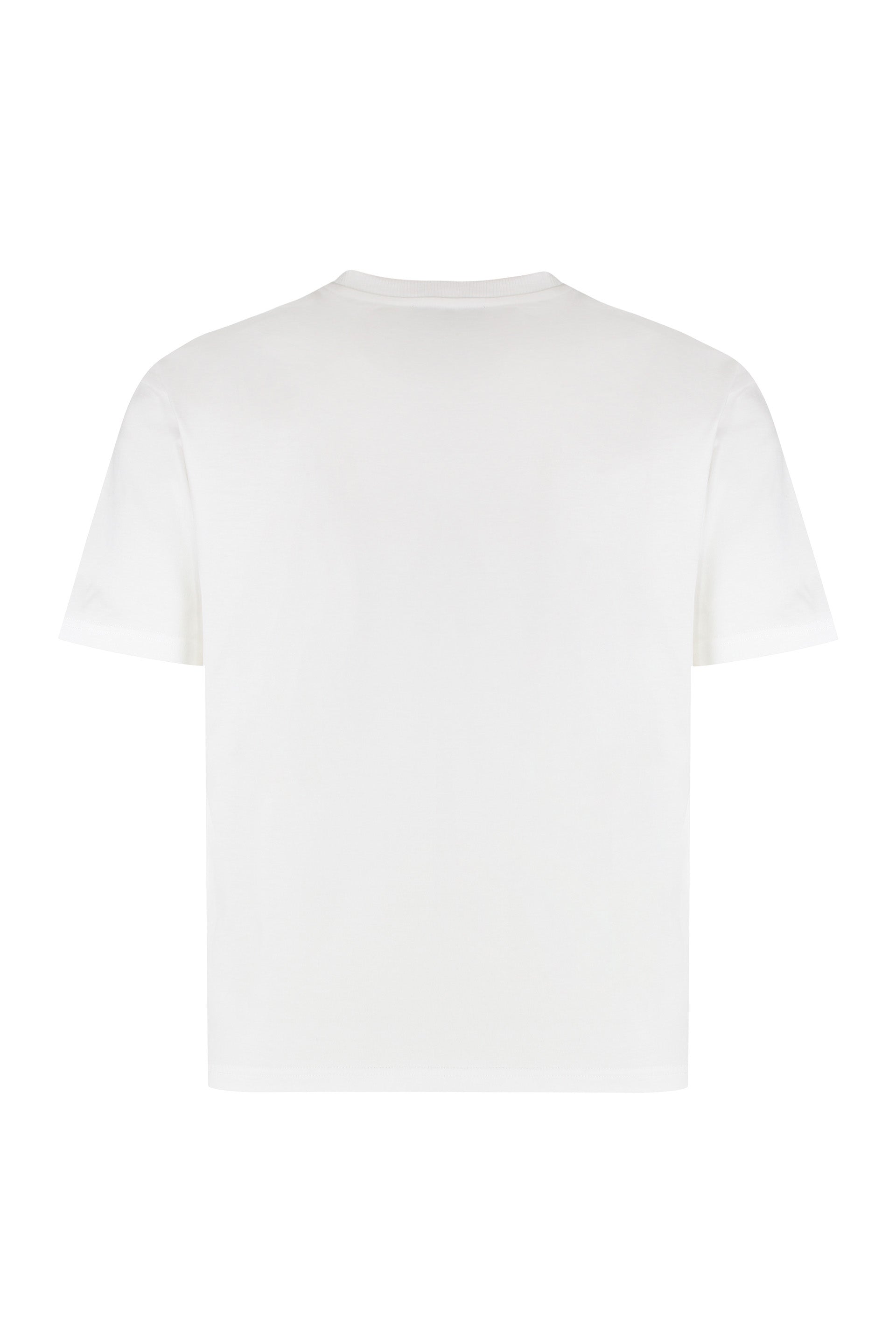 Boxy Micro Logo cotton crew-neck T-shirt