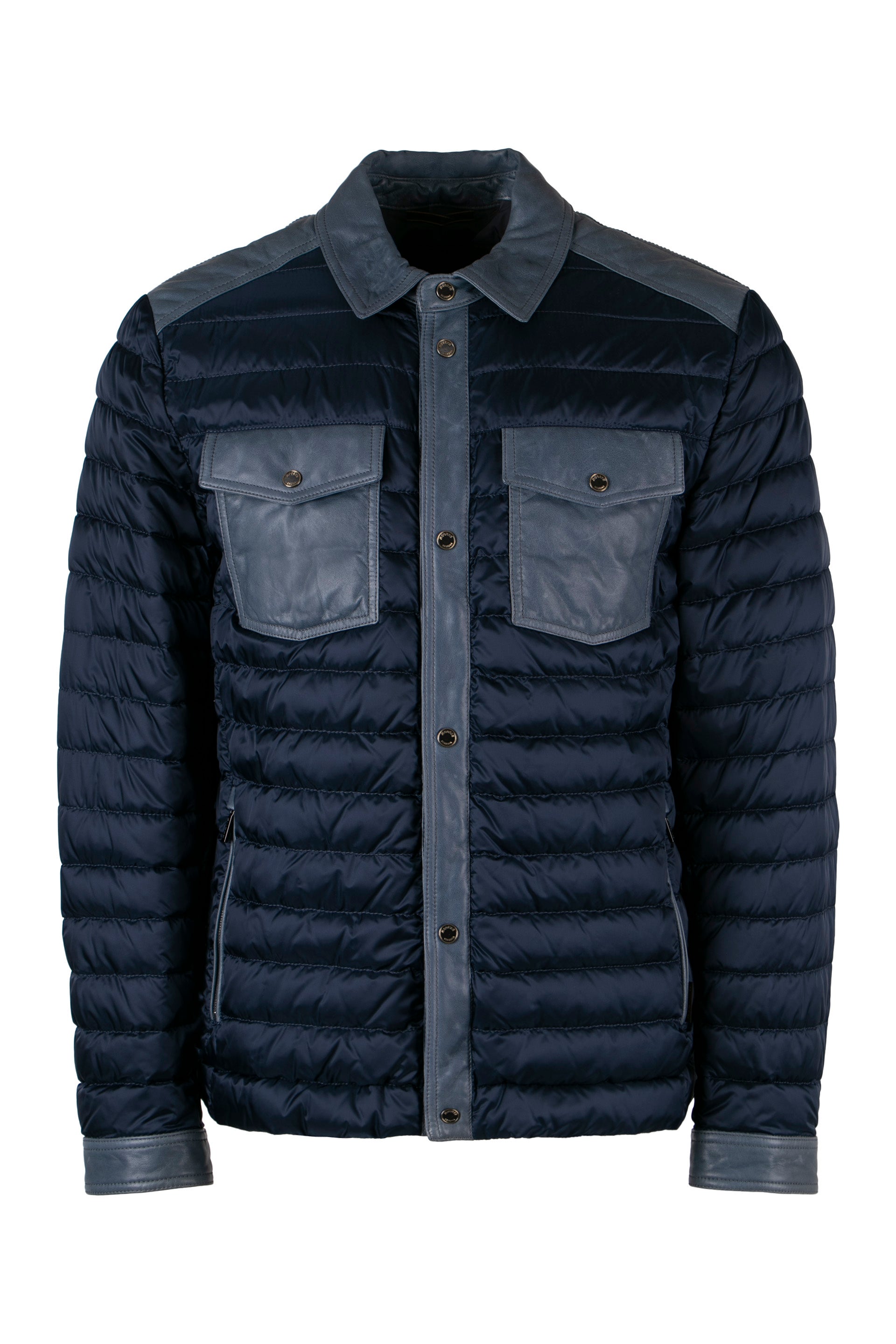 Crespi short down jacket