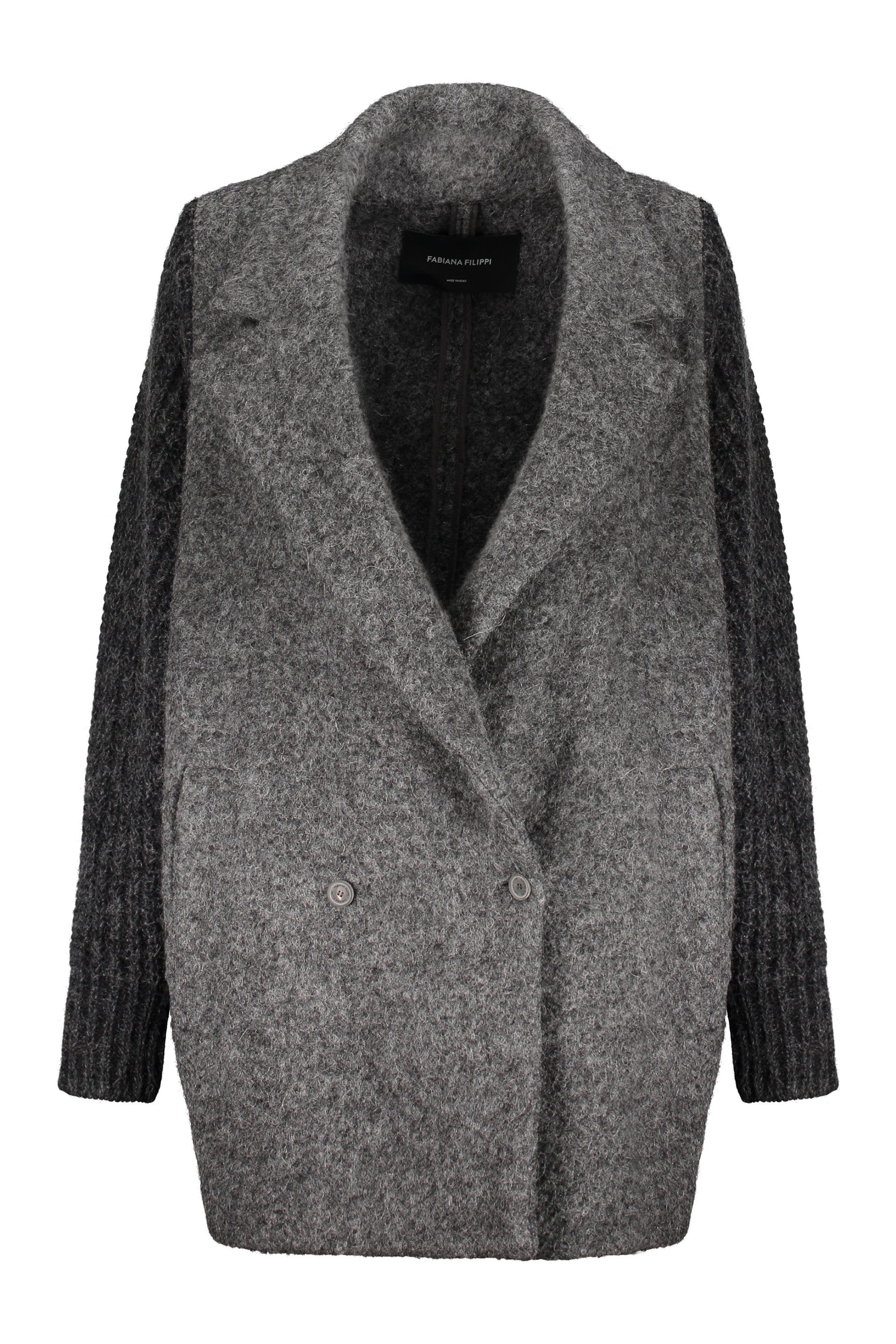 Double-breasted coat