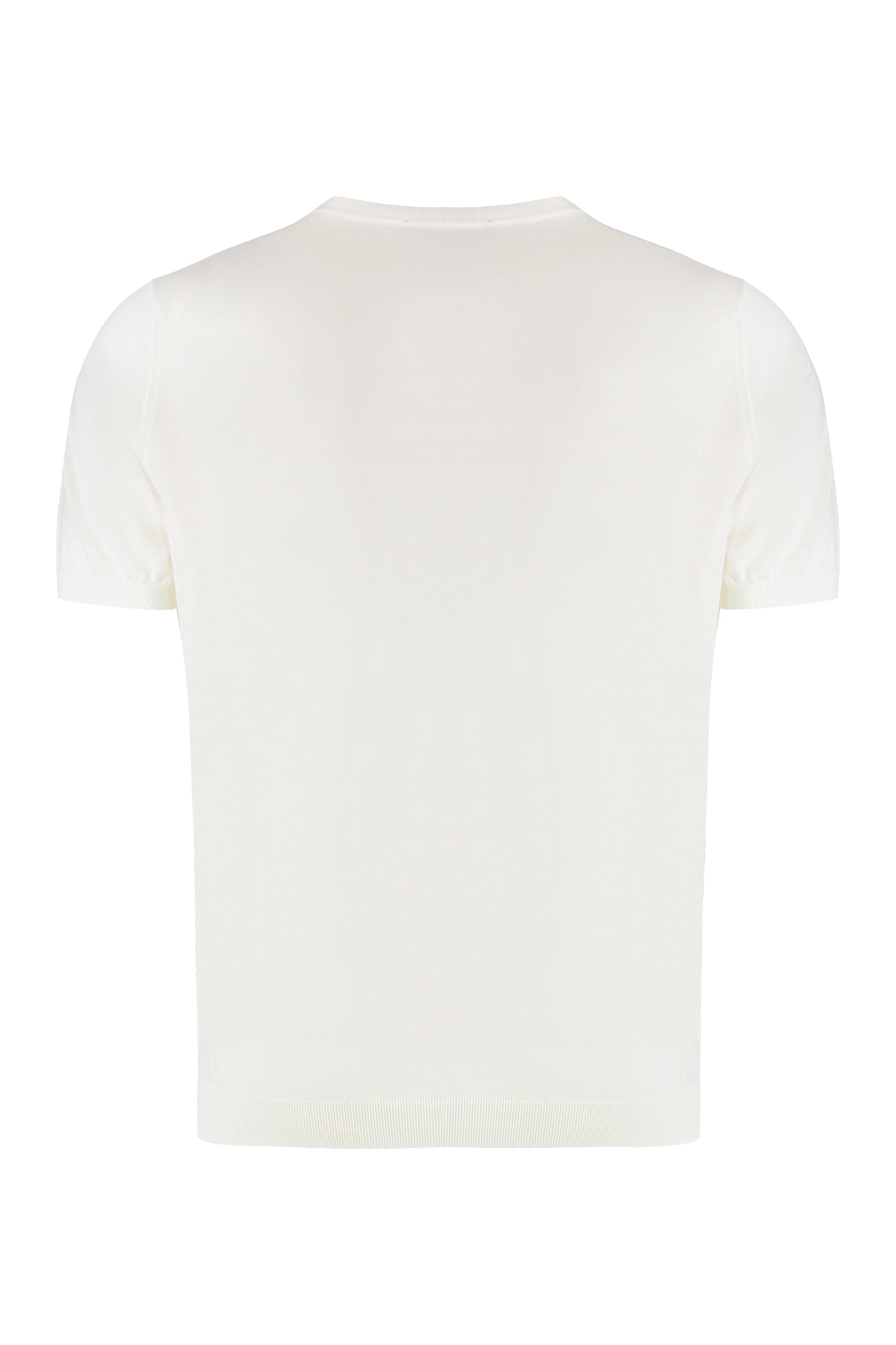 Cotton short sleeve sweater