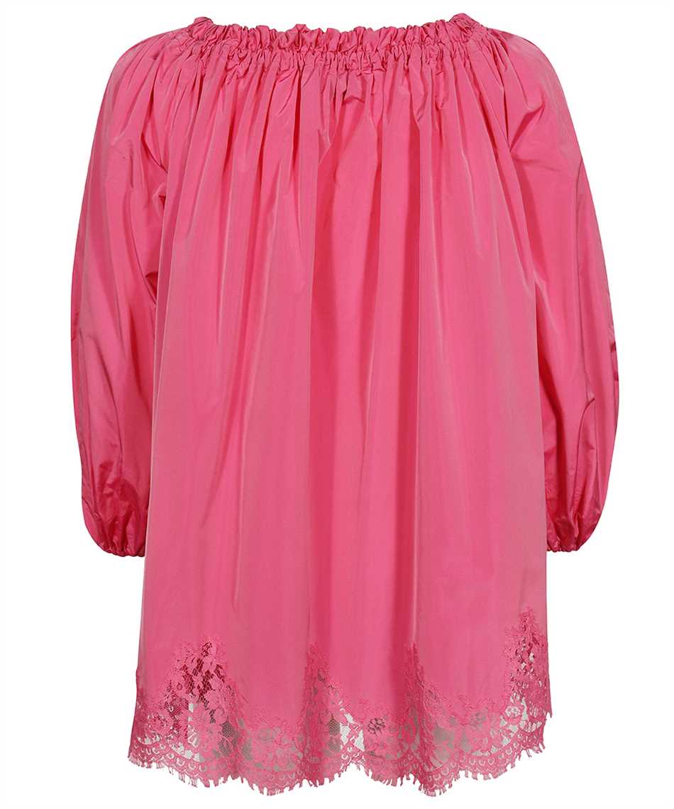 Gathered neckline blouse