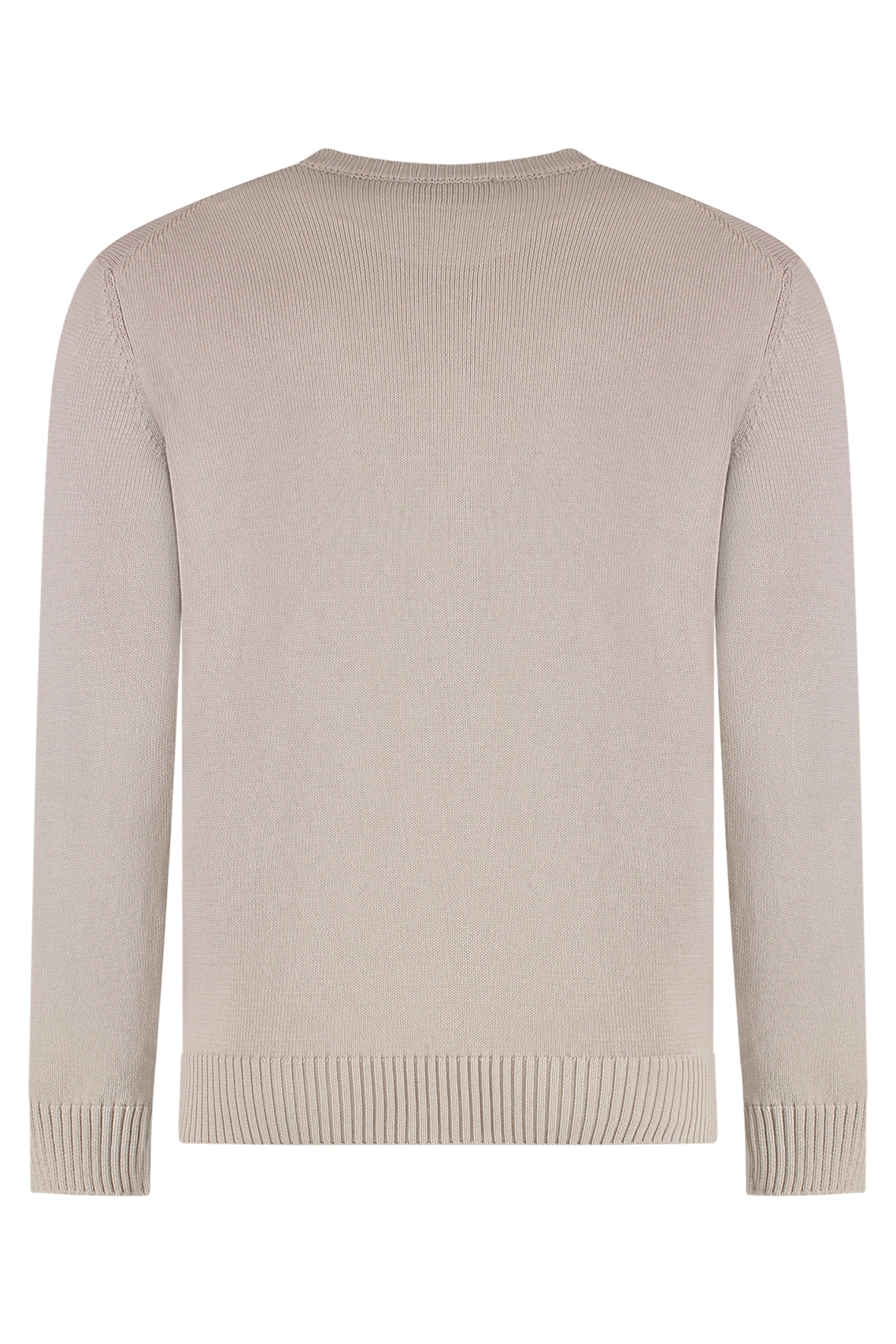 Cotton crew-neck sweater