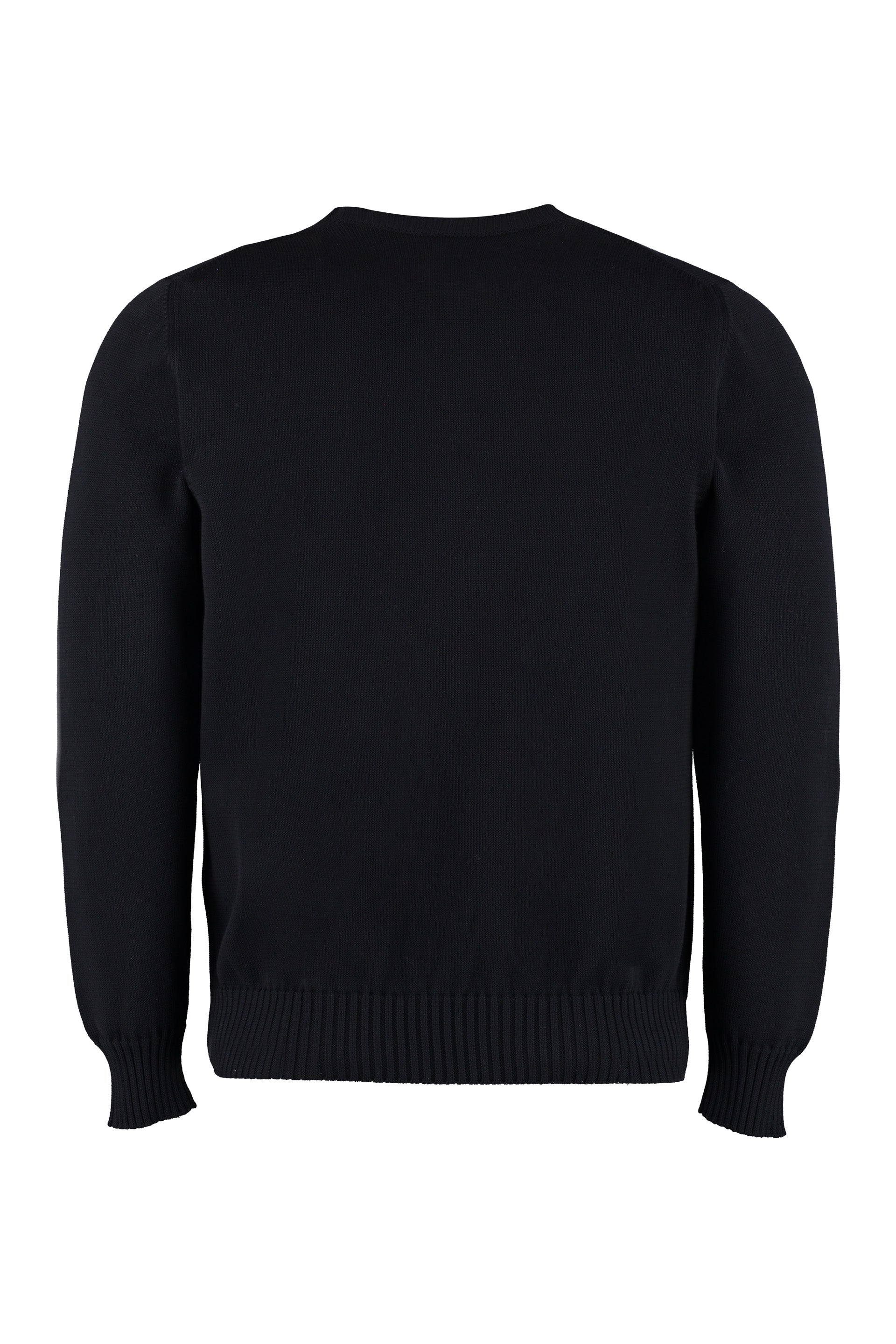 Cotton crew-neck sweater
