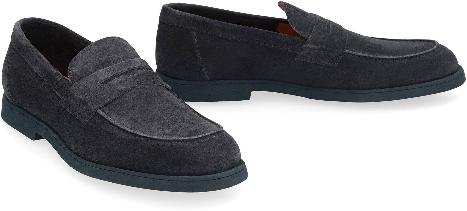 Suede loafers