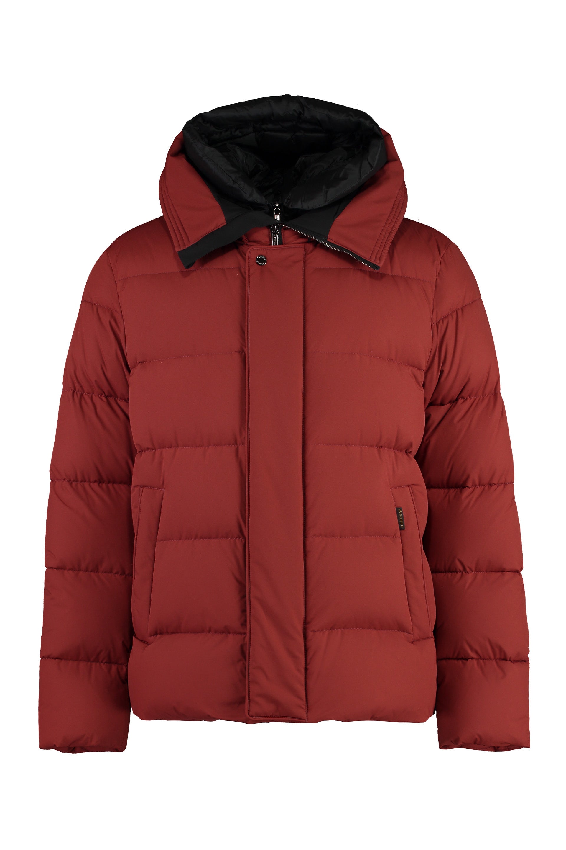 Erenio Hooded short down jacket