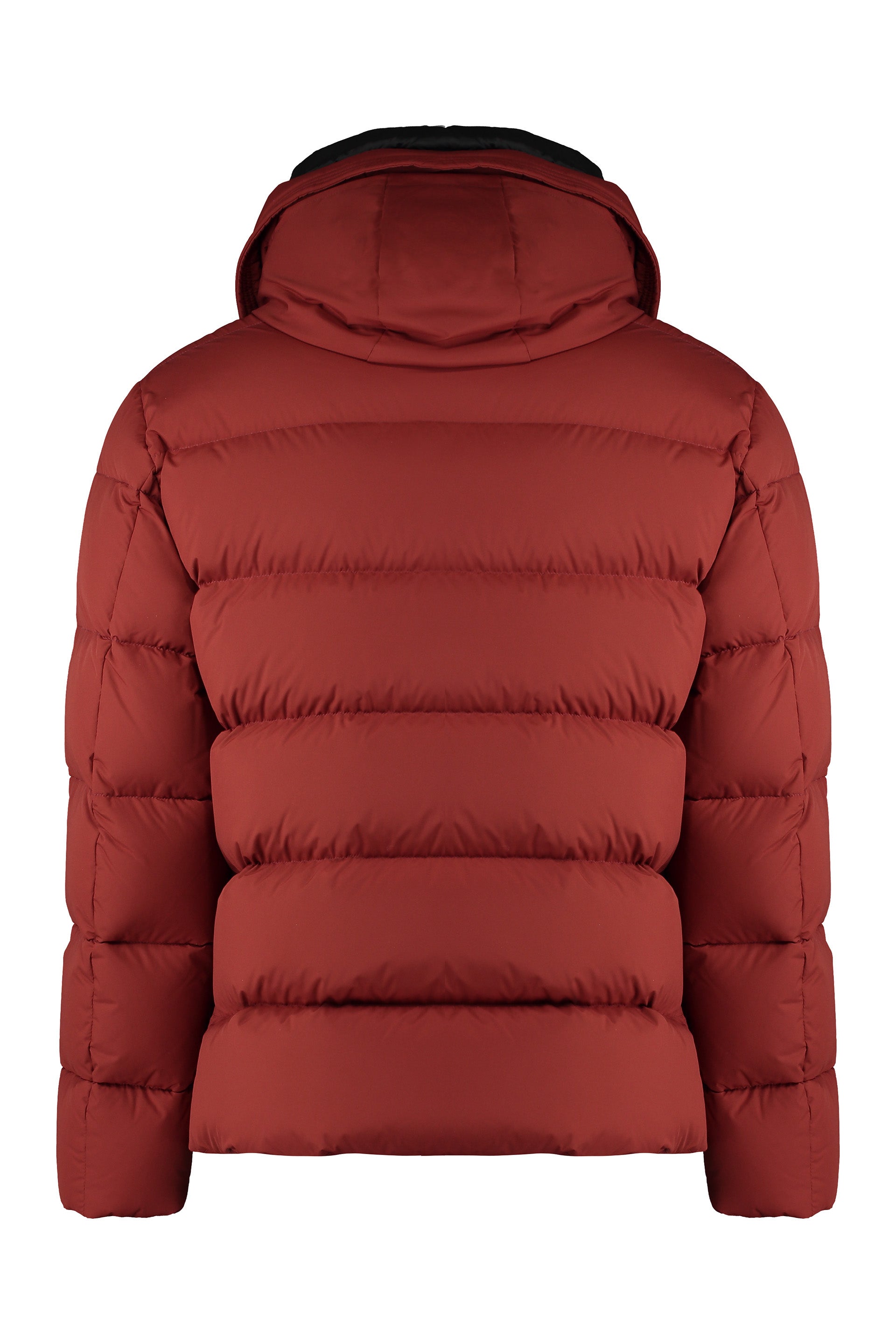 Erenio Hooded short down jacket