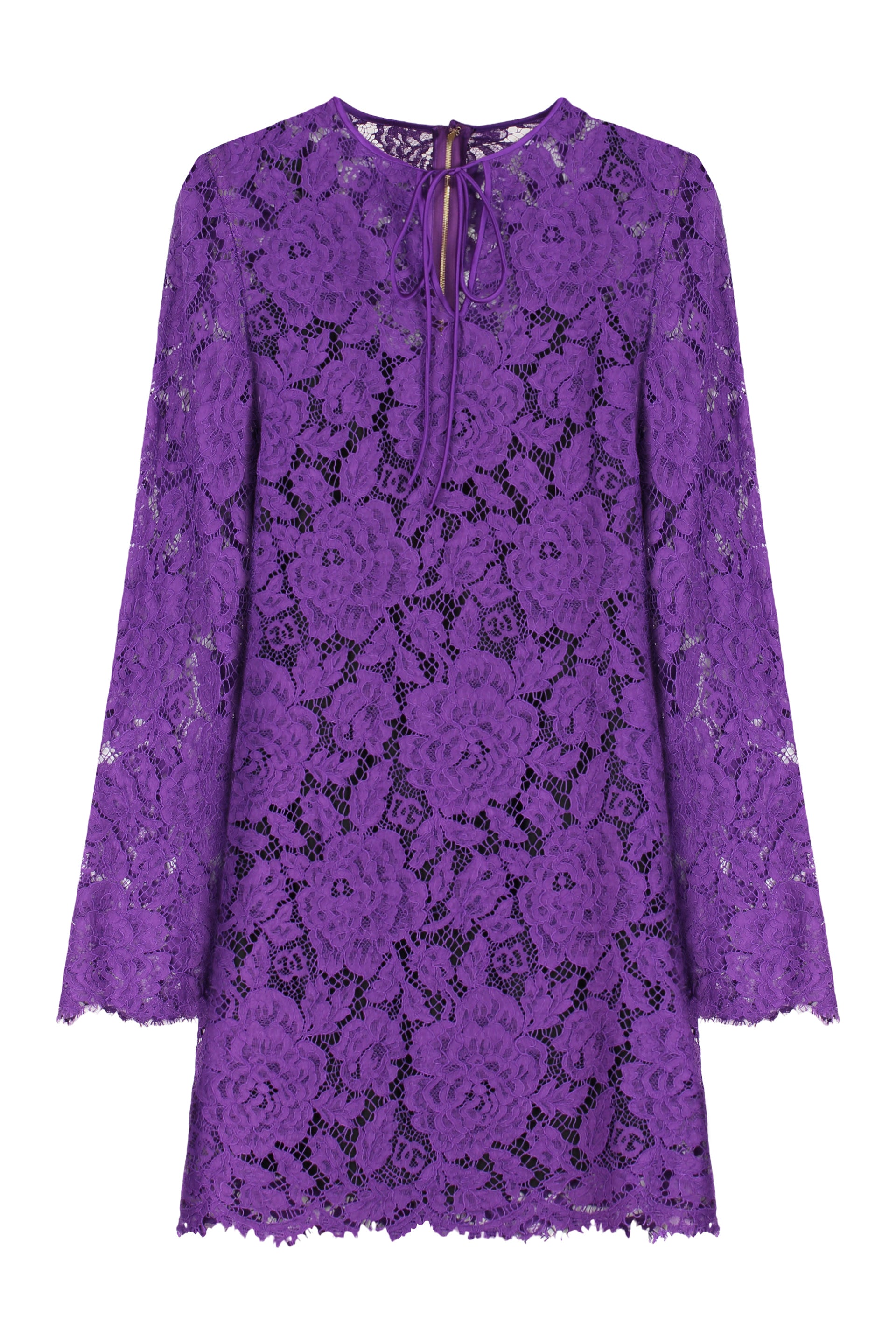 Lace mini dress