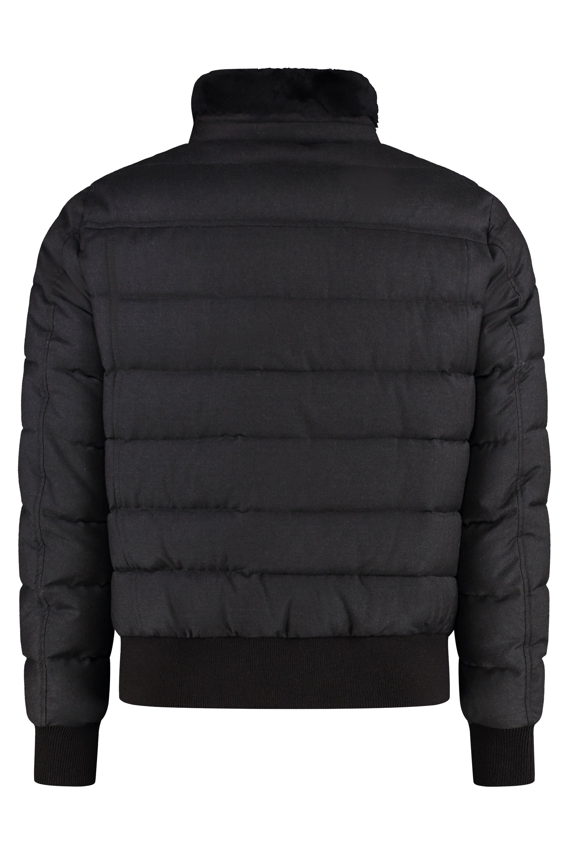 Padded bomber jacket