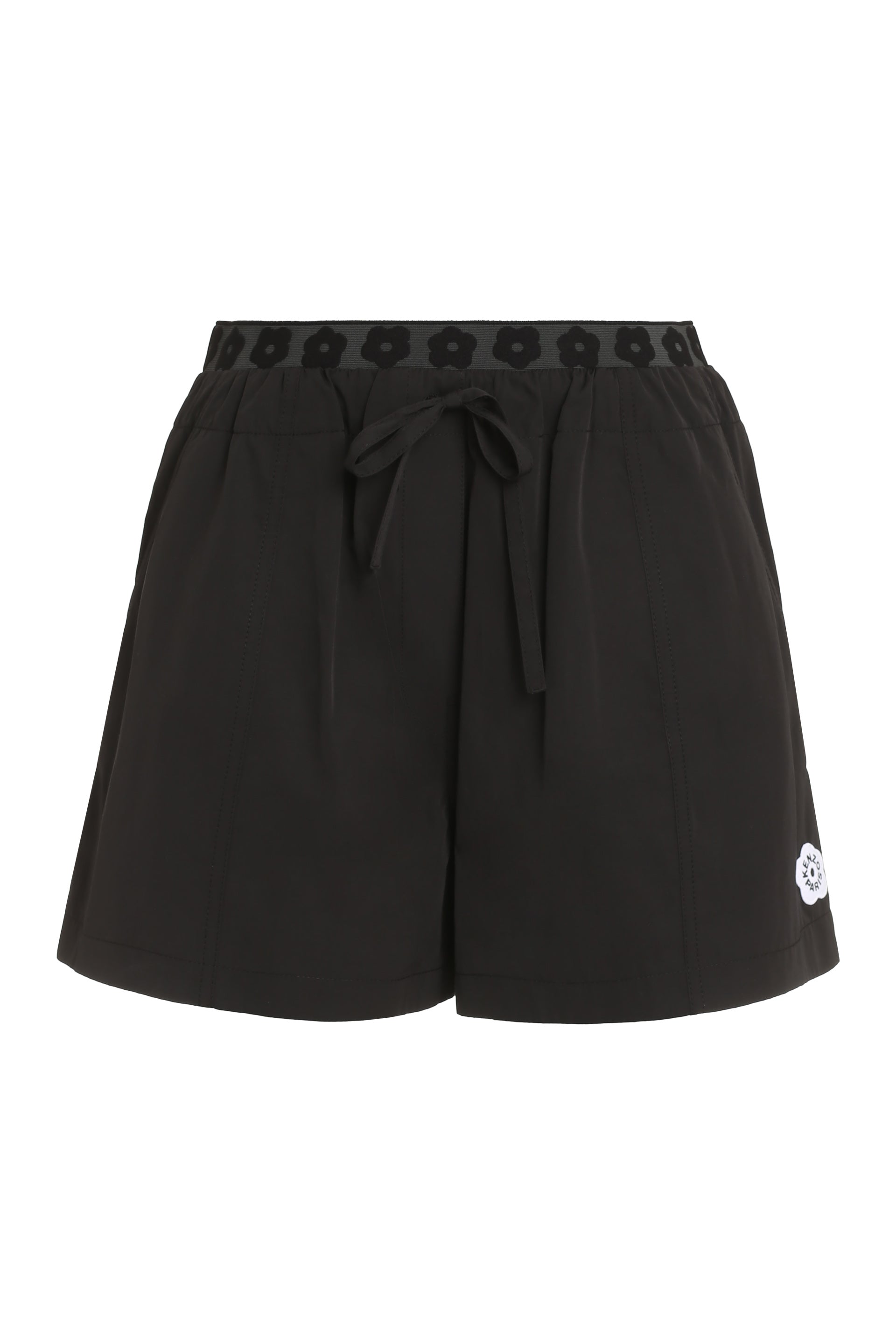 Cotton blend shorts