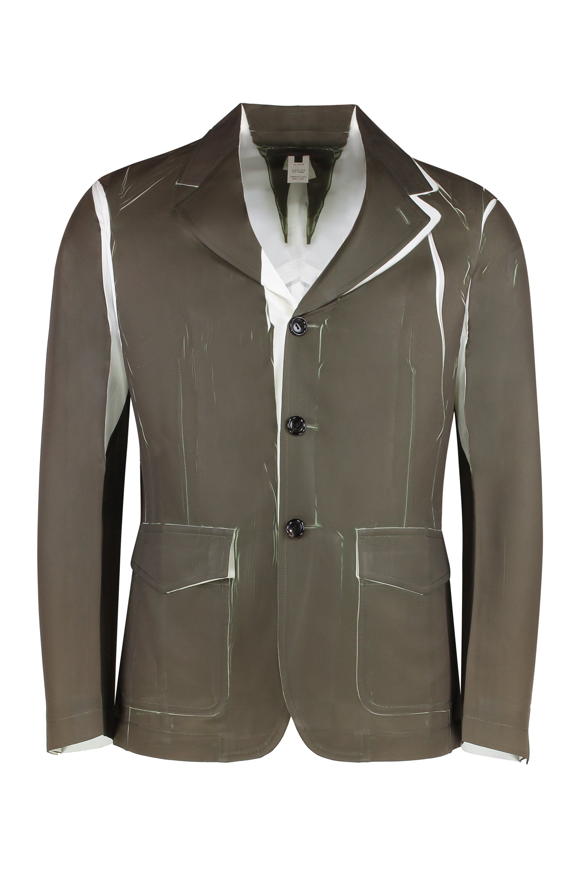 Single-breasted three-button jacket