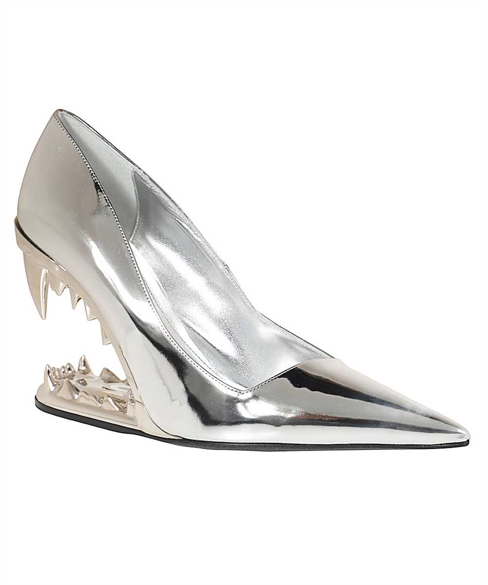 Patent leather pumps