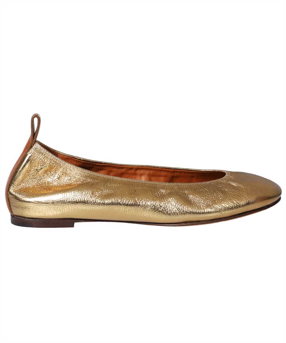 Leather ballet flats