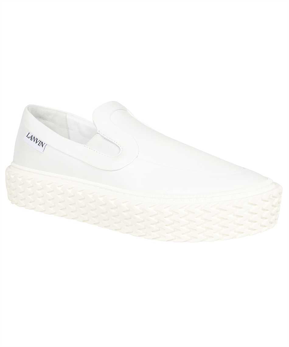 Leather slip-on