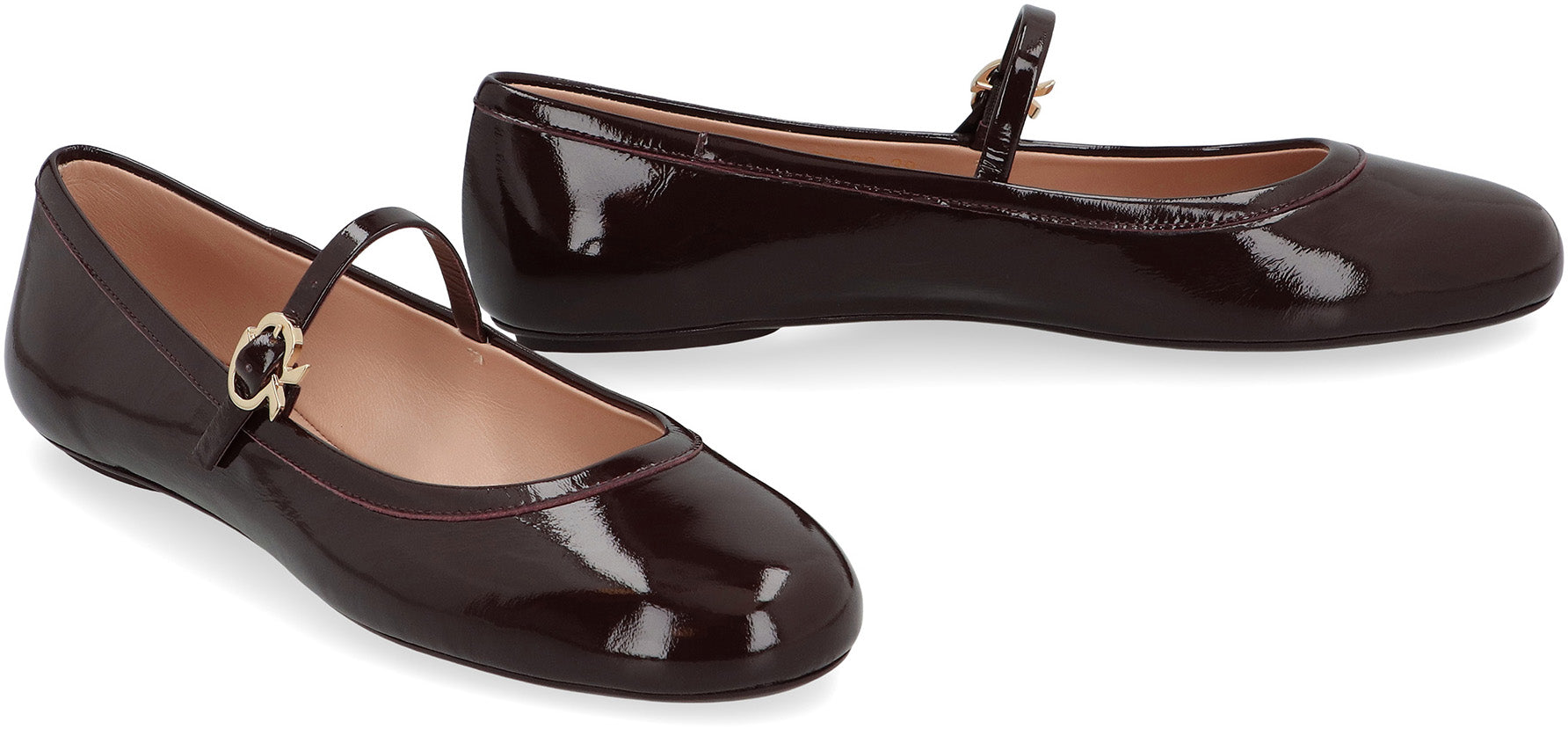Carla Leather ballet flats