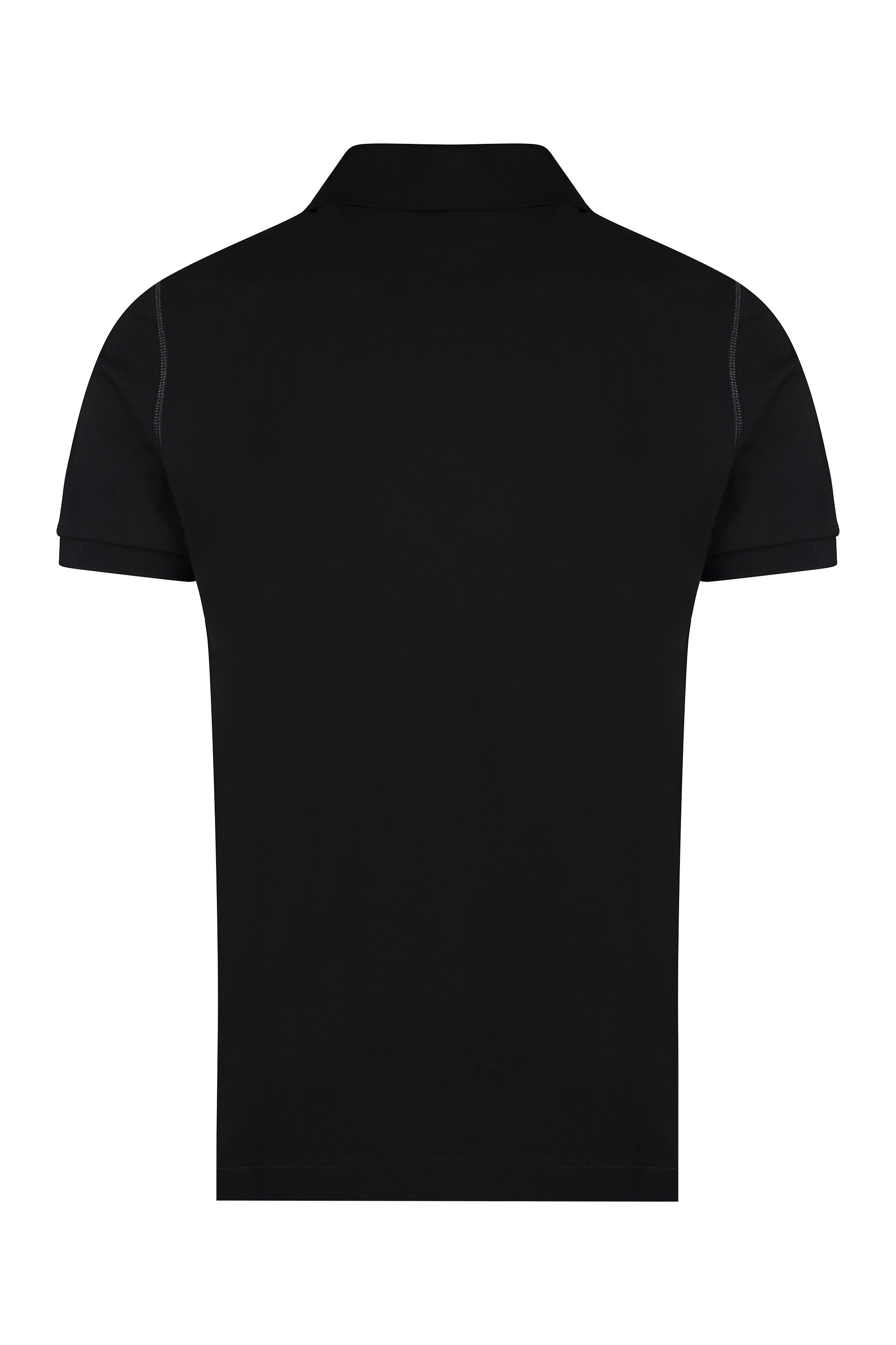 Cotton-piqué polo shirt