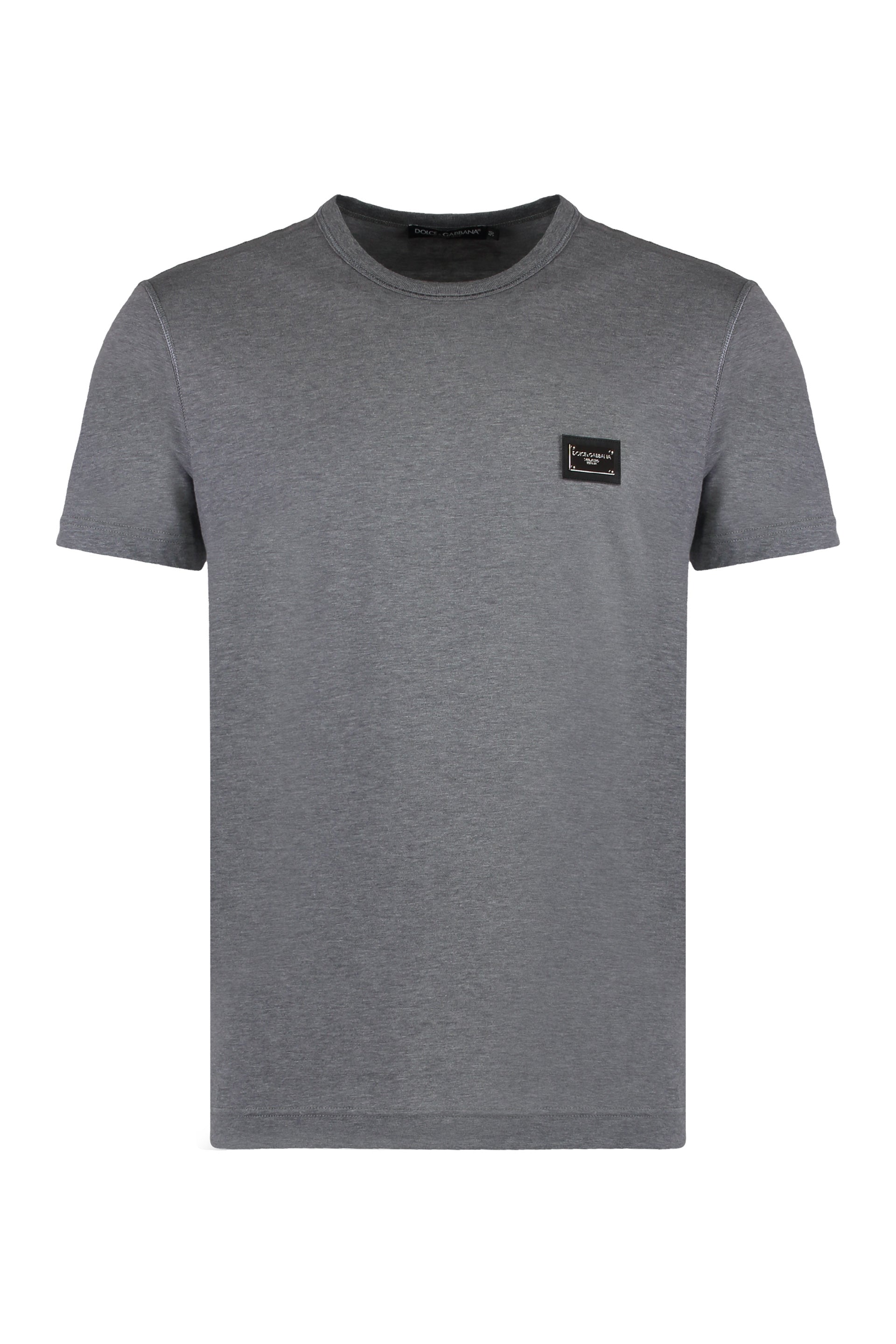 Cotton crew-neck T-shirt