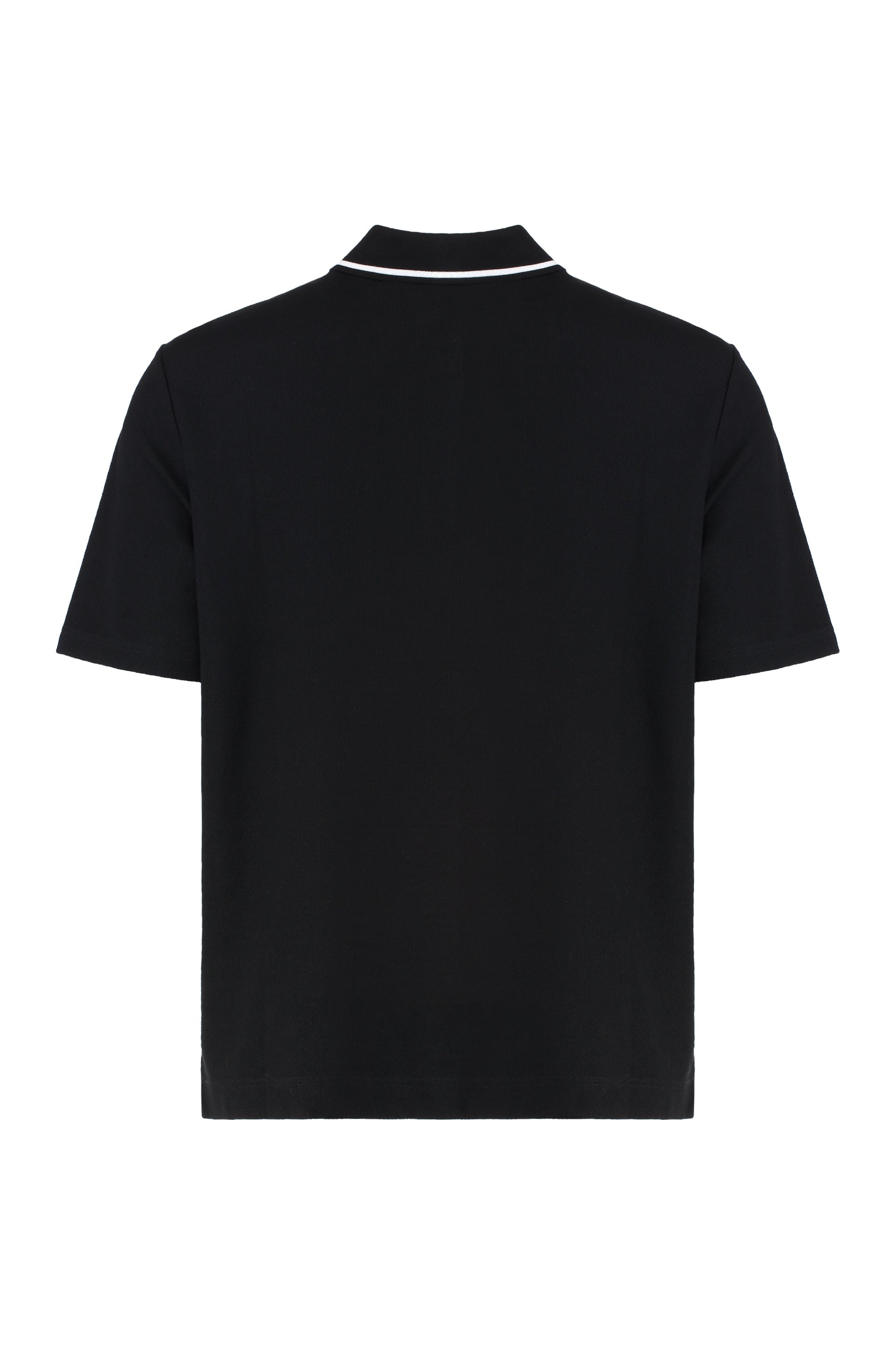 Cotton-piqué polo shirt
