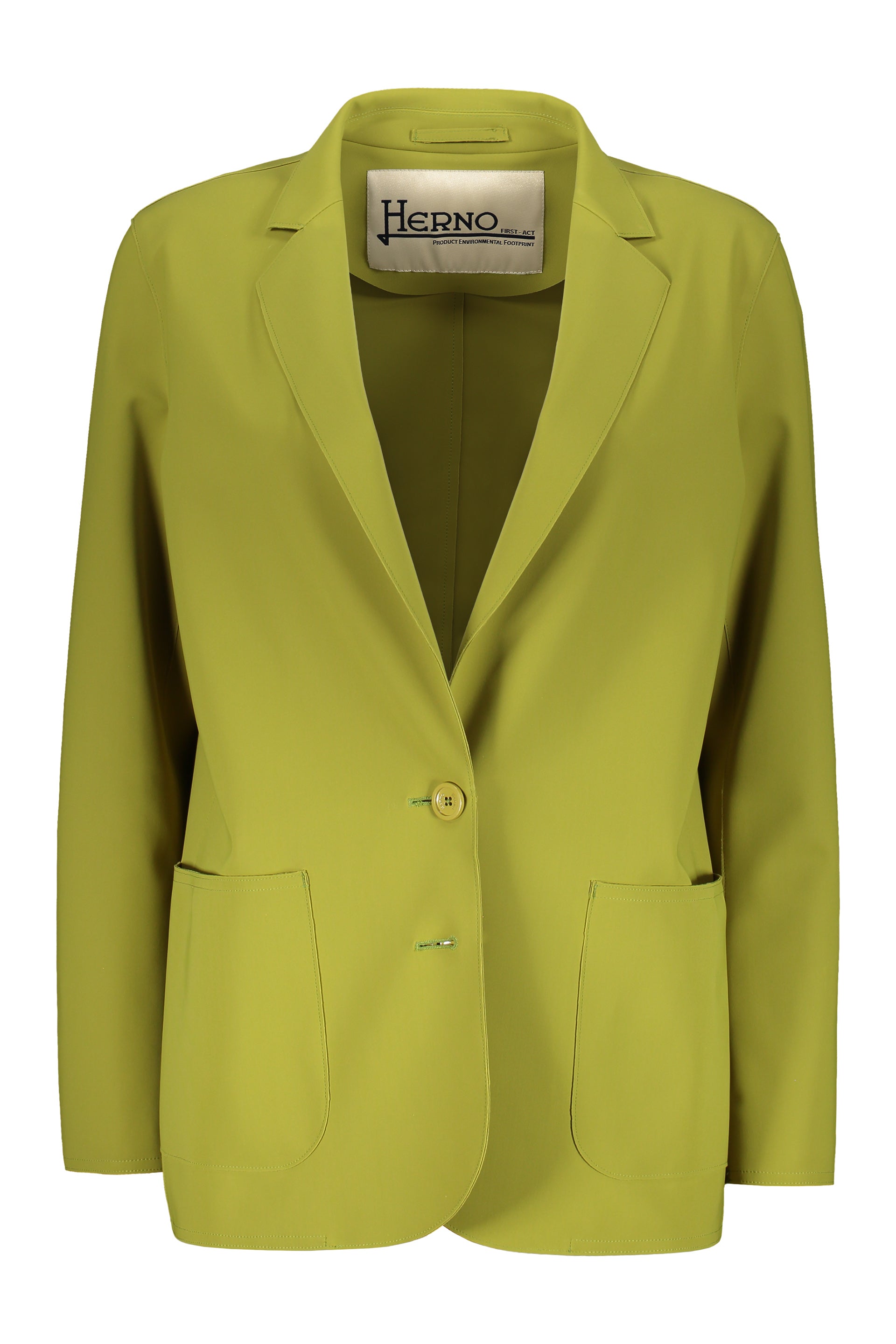 Single-breasted two-button blazer