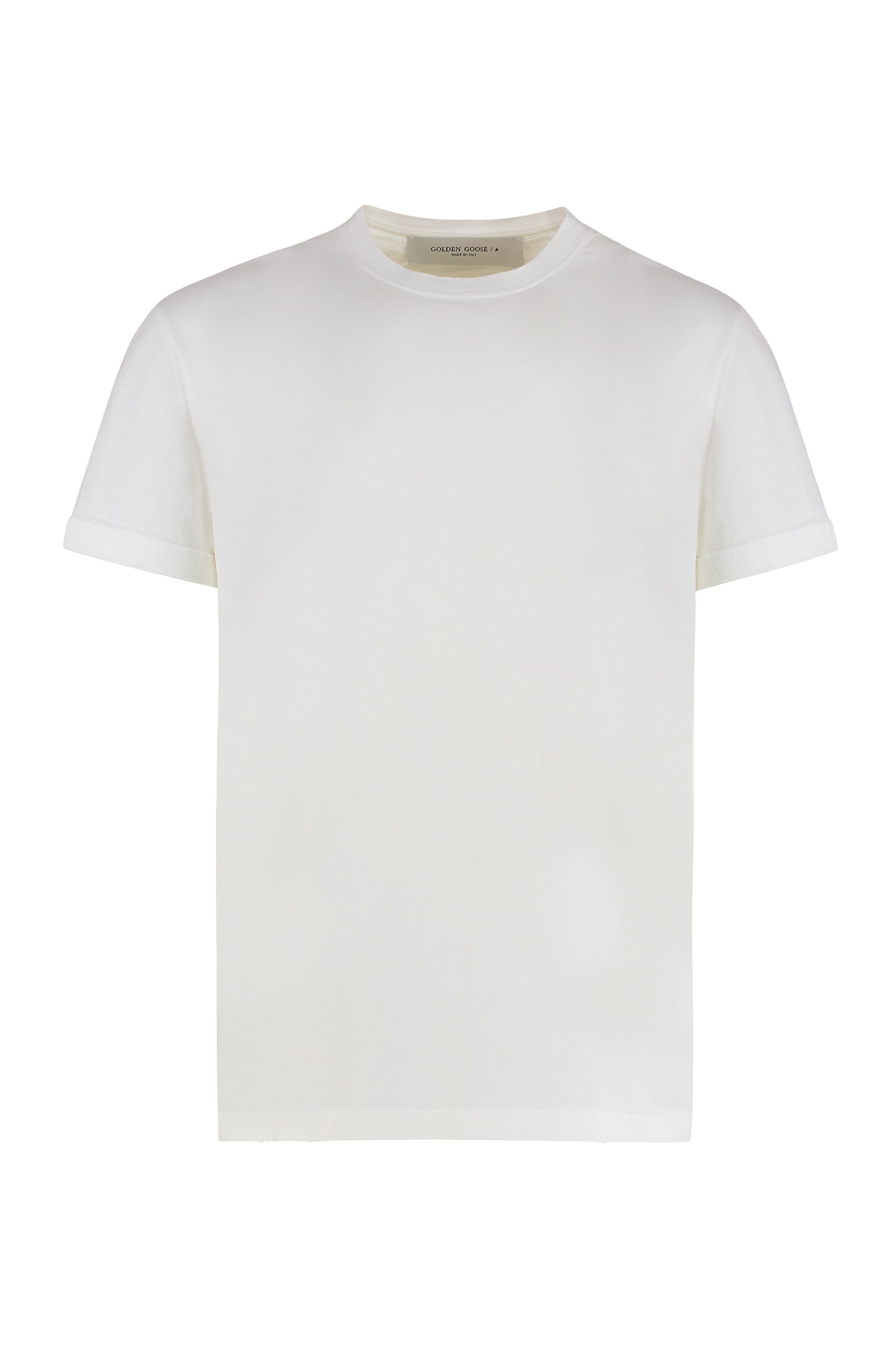 Cotton crew-neck T-shirt