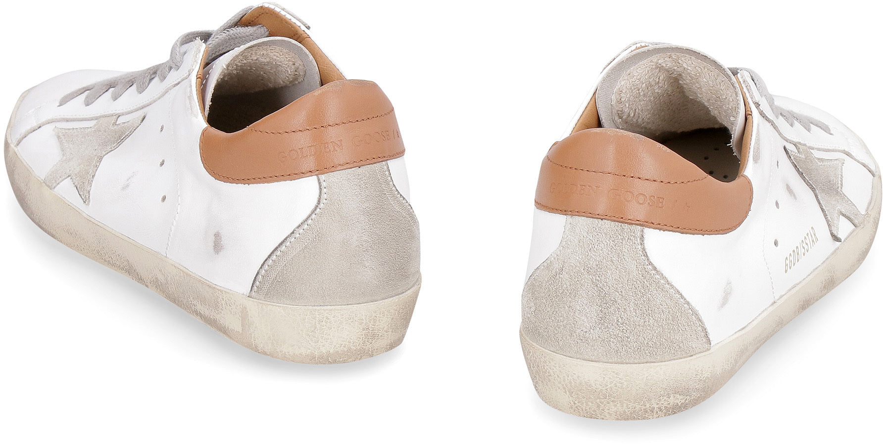 Superstar leather low-top sneakers