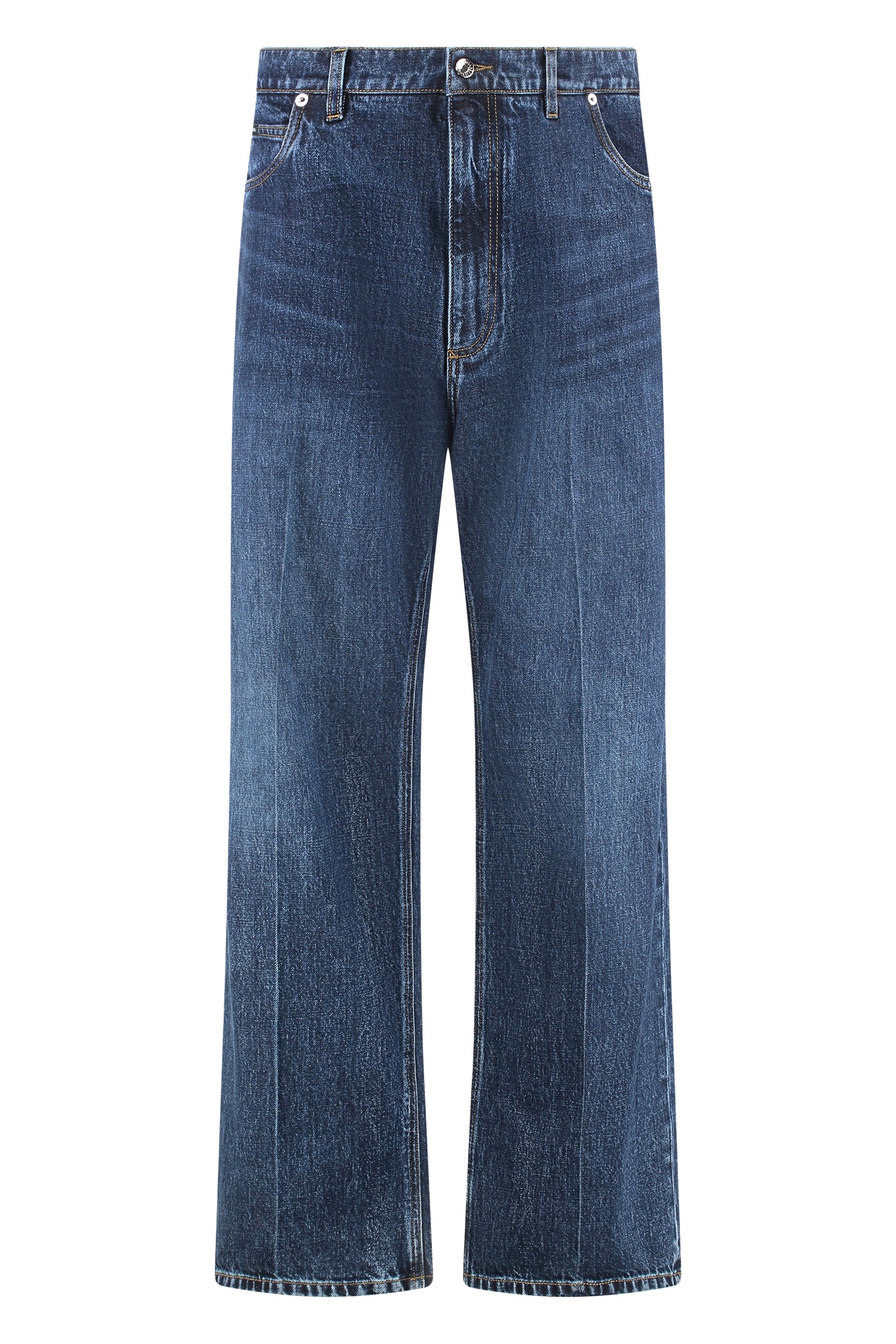 Wide leg jeans