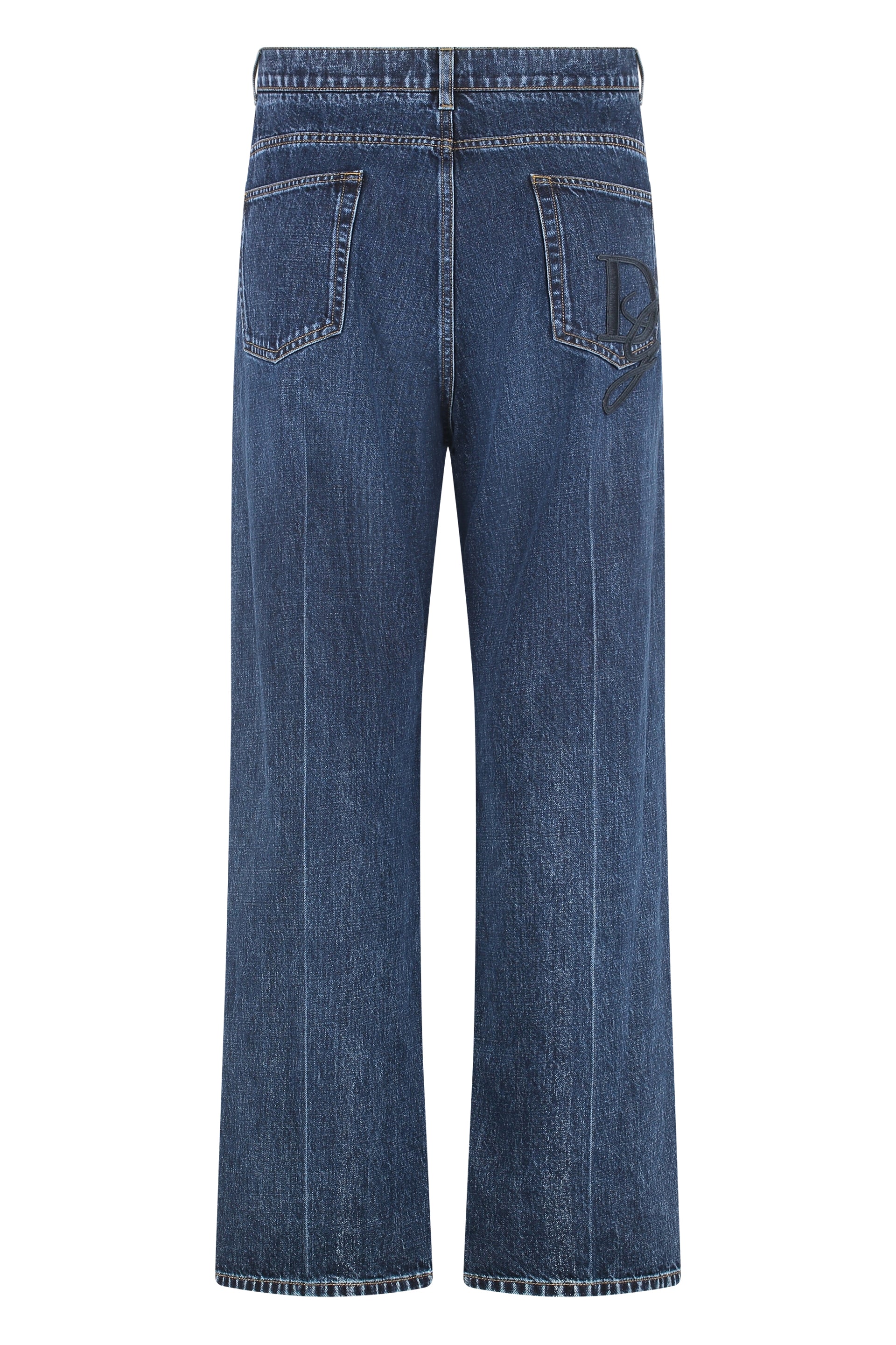 Wide leg jeans