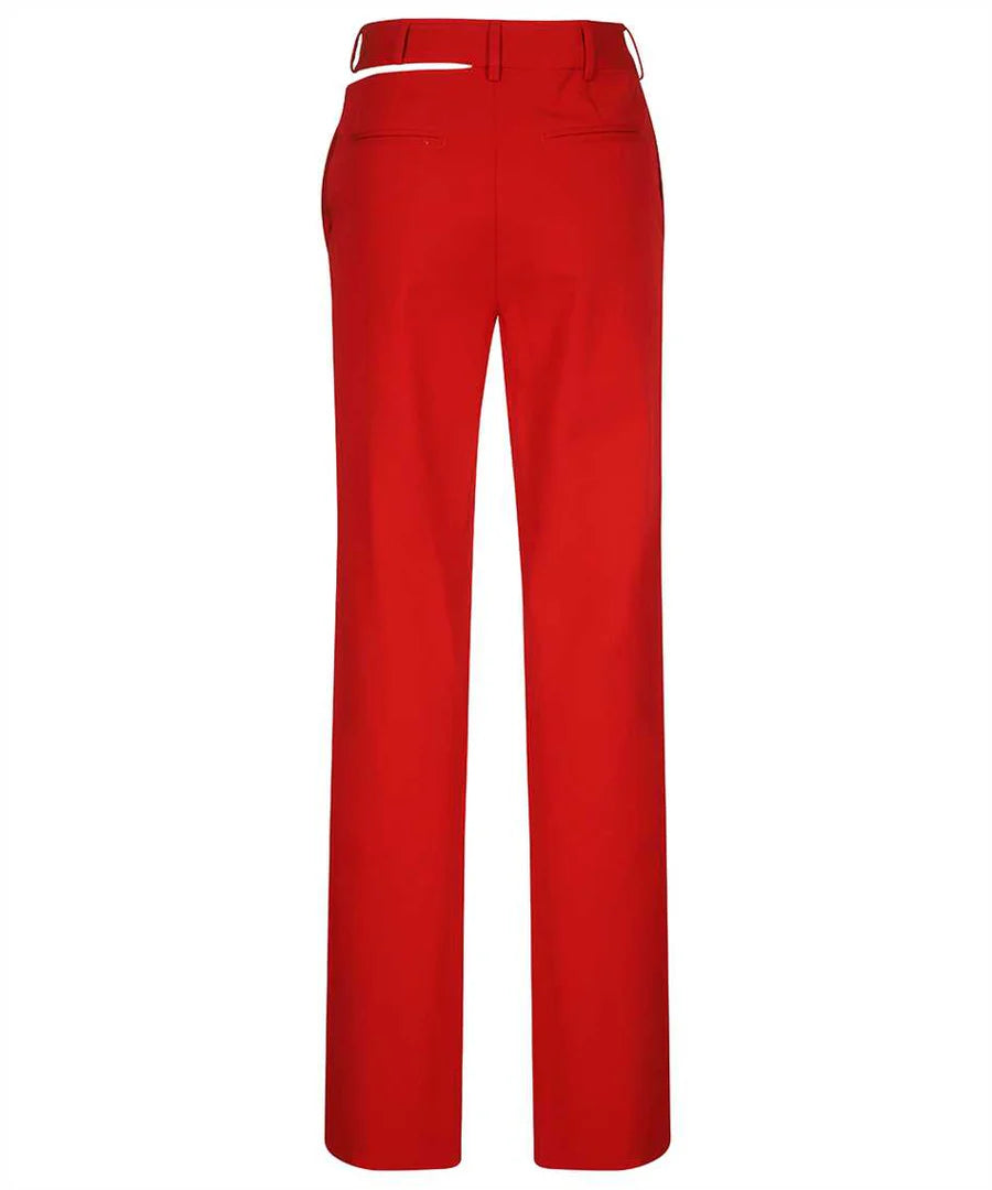Straight-leg trousers