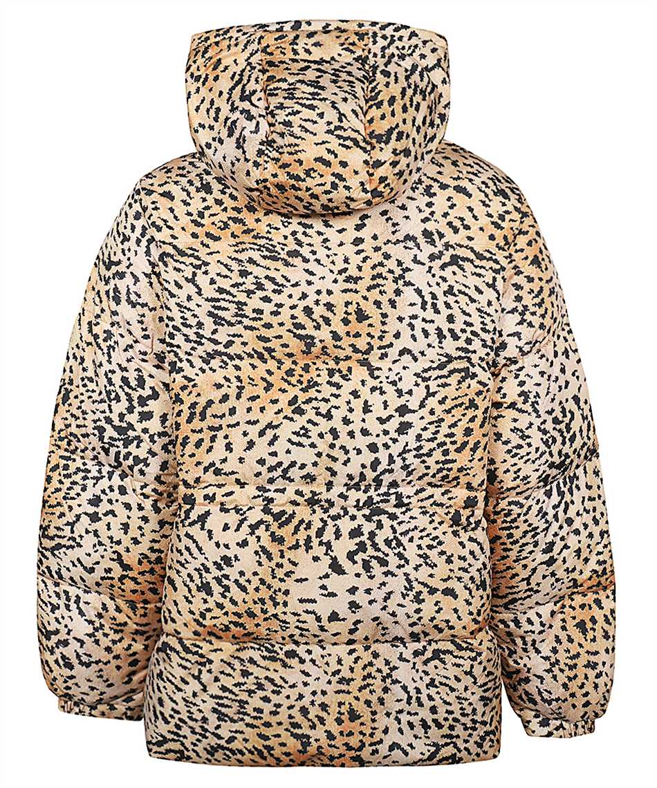 Hooded down jacket