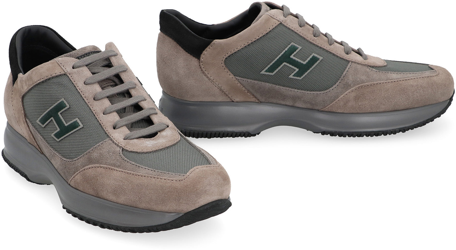 Interactive Suede sneakers