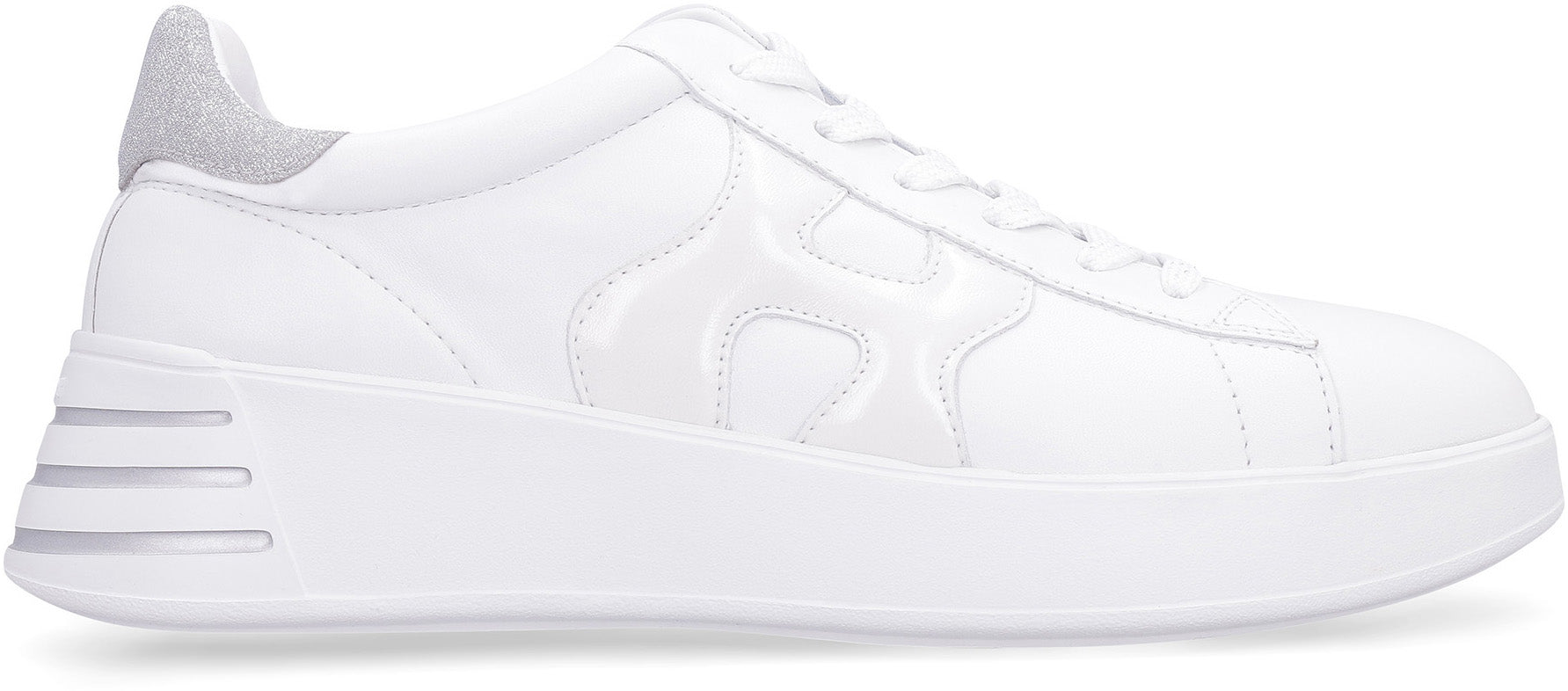 Rebel leather low-top sneakers
