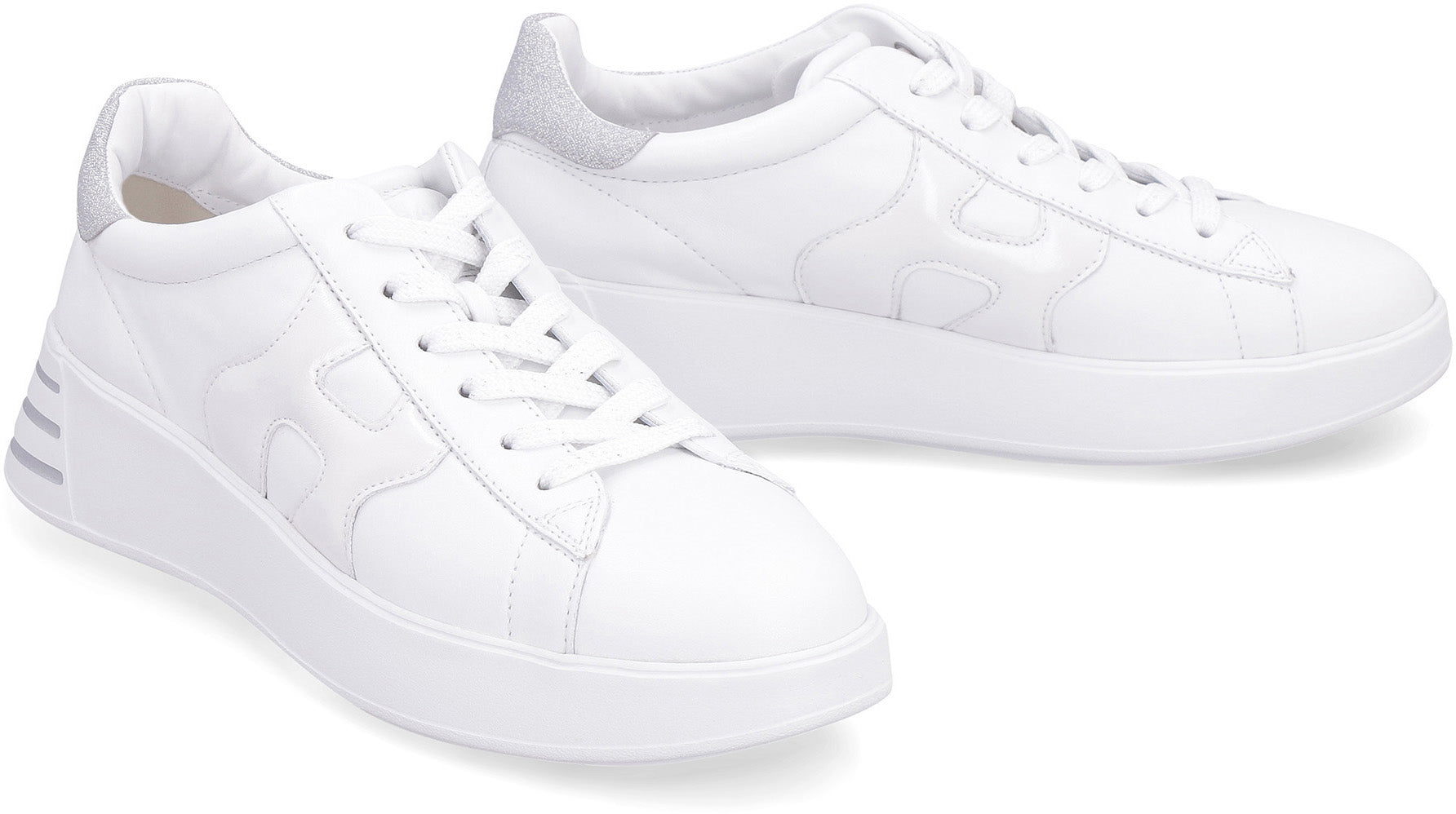Rebel leather low-top sneakers