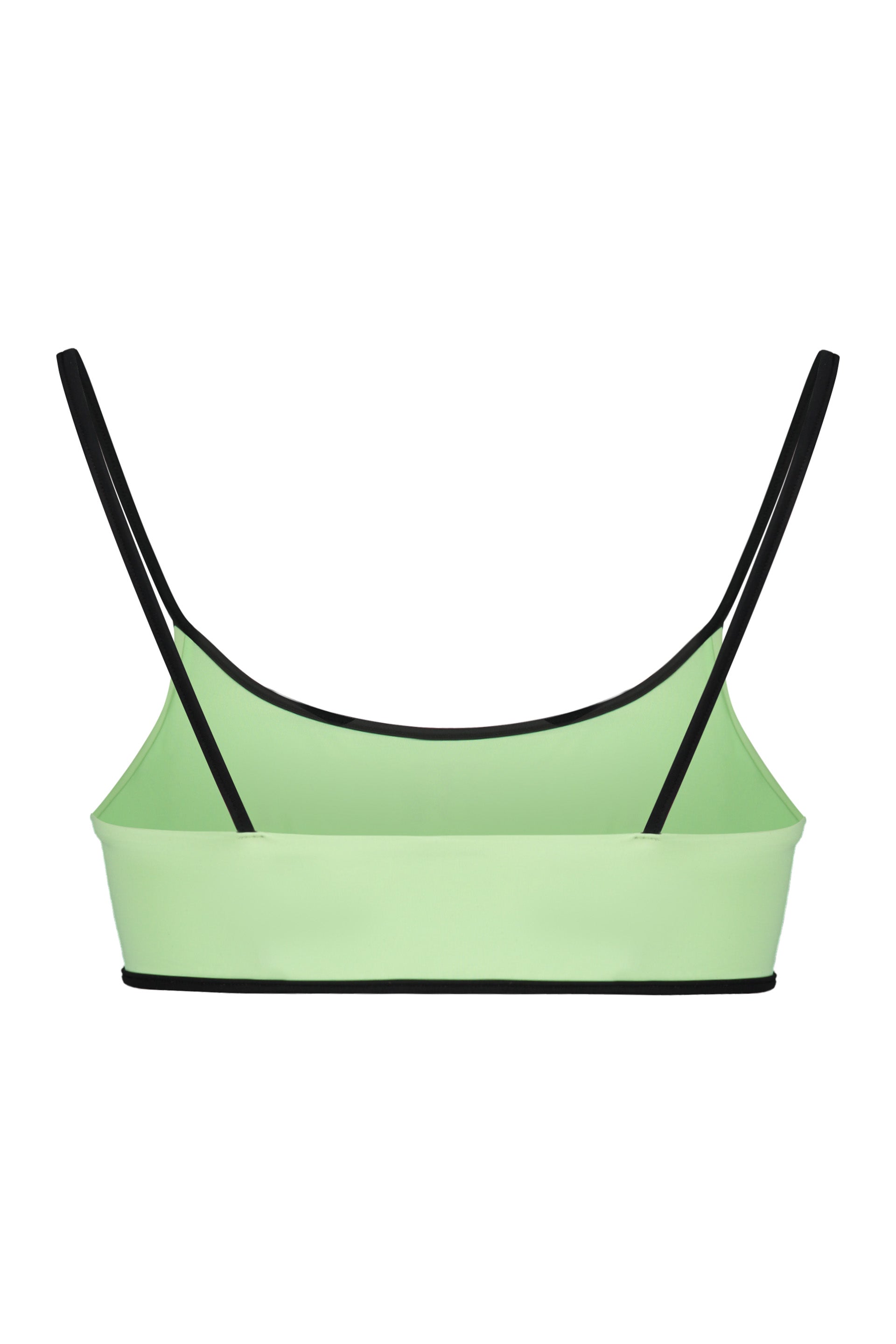 Printed bikini top