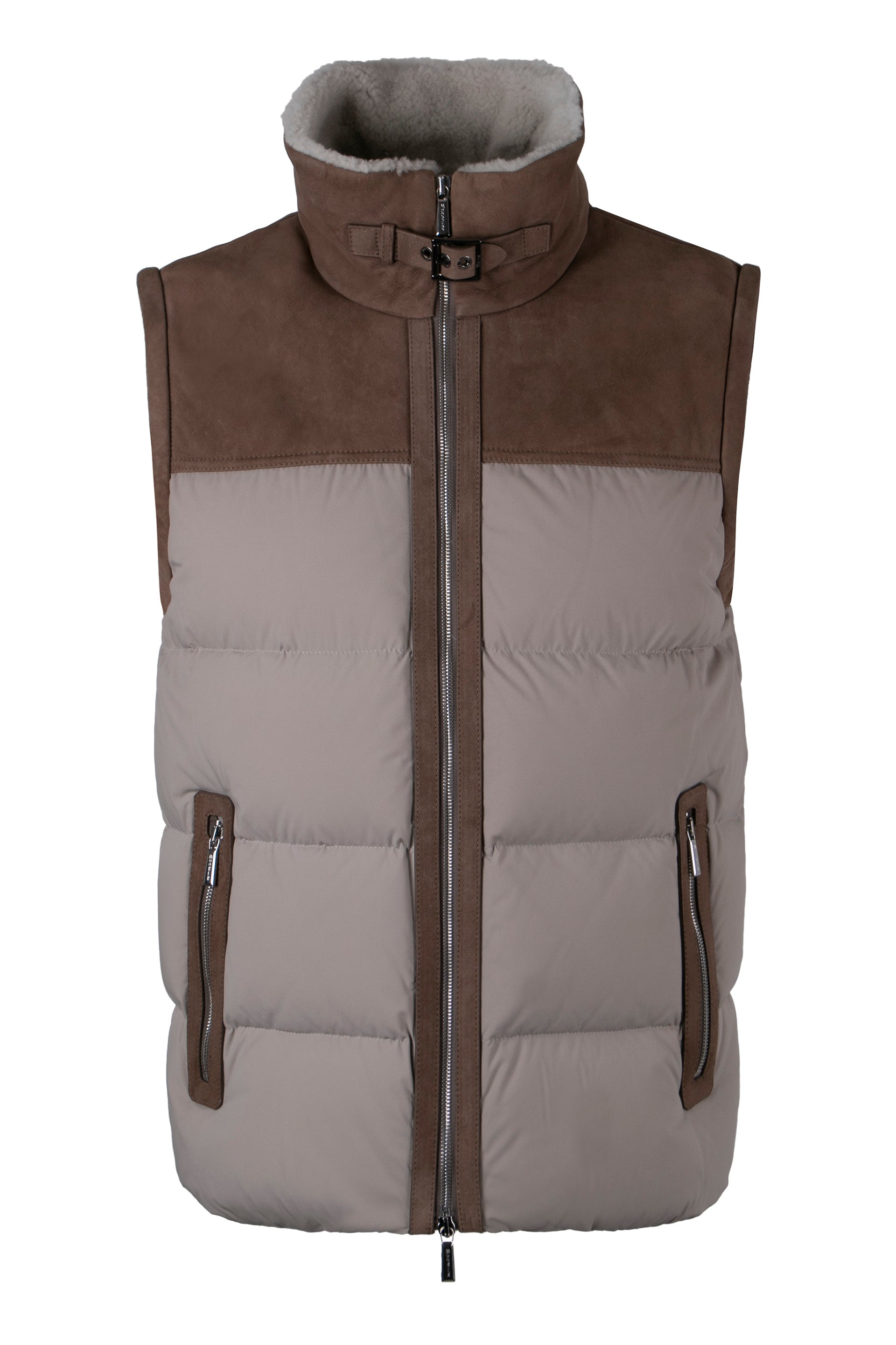 Imer full zip down vest
