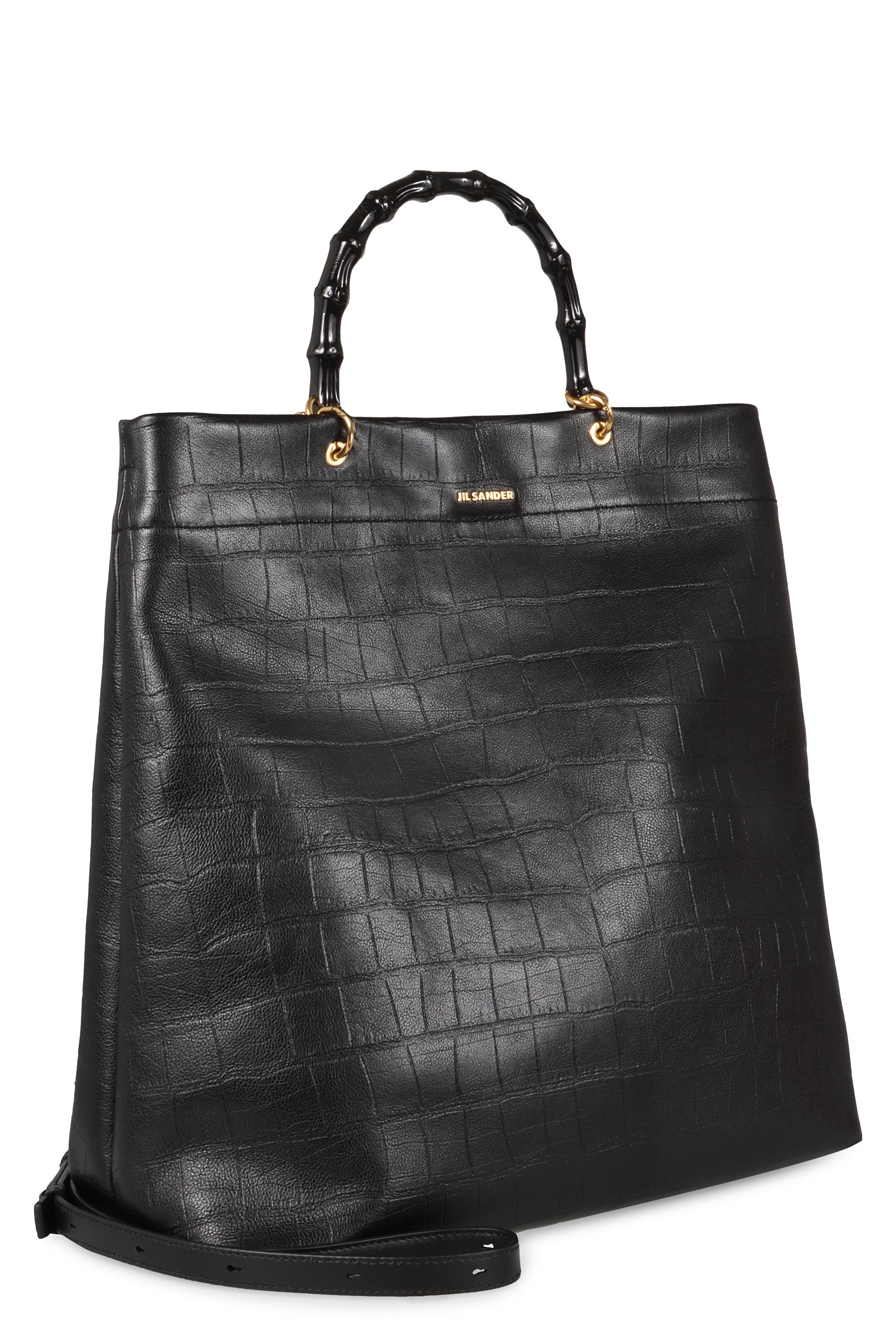 Leather tote