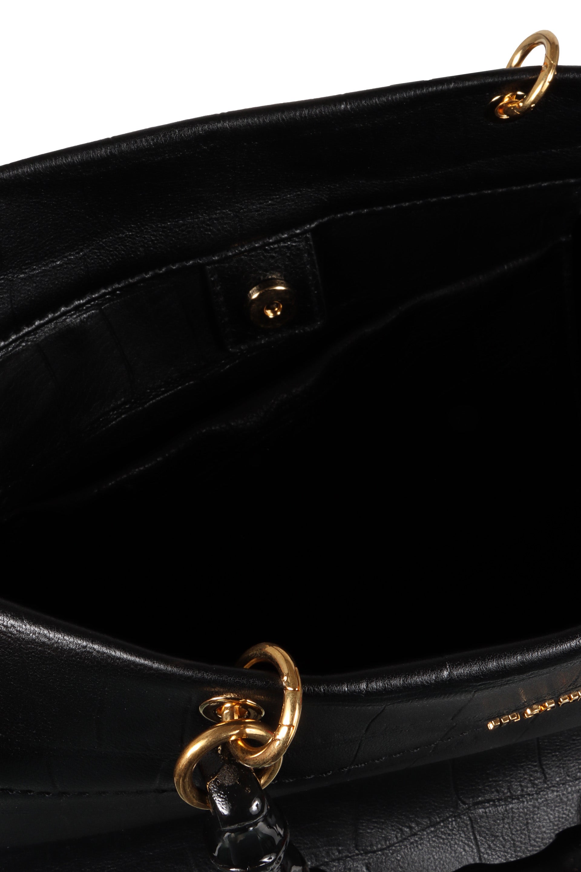 Leather tote