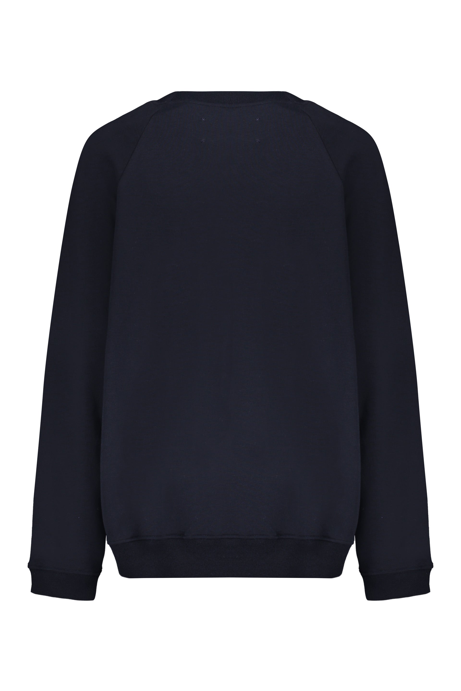 Cotton crew-neck sweatshirt