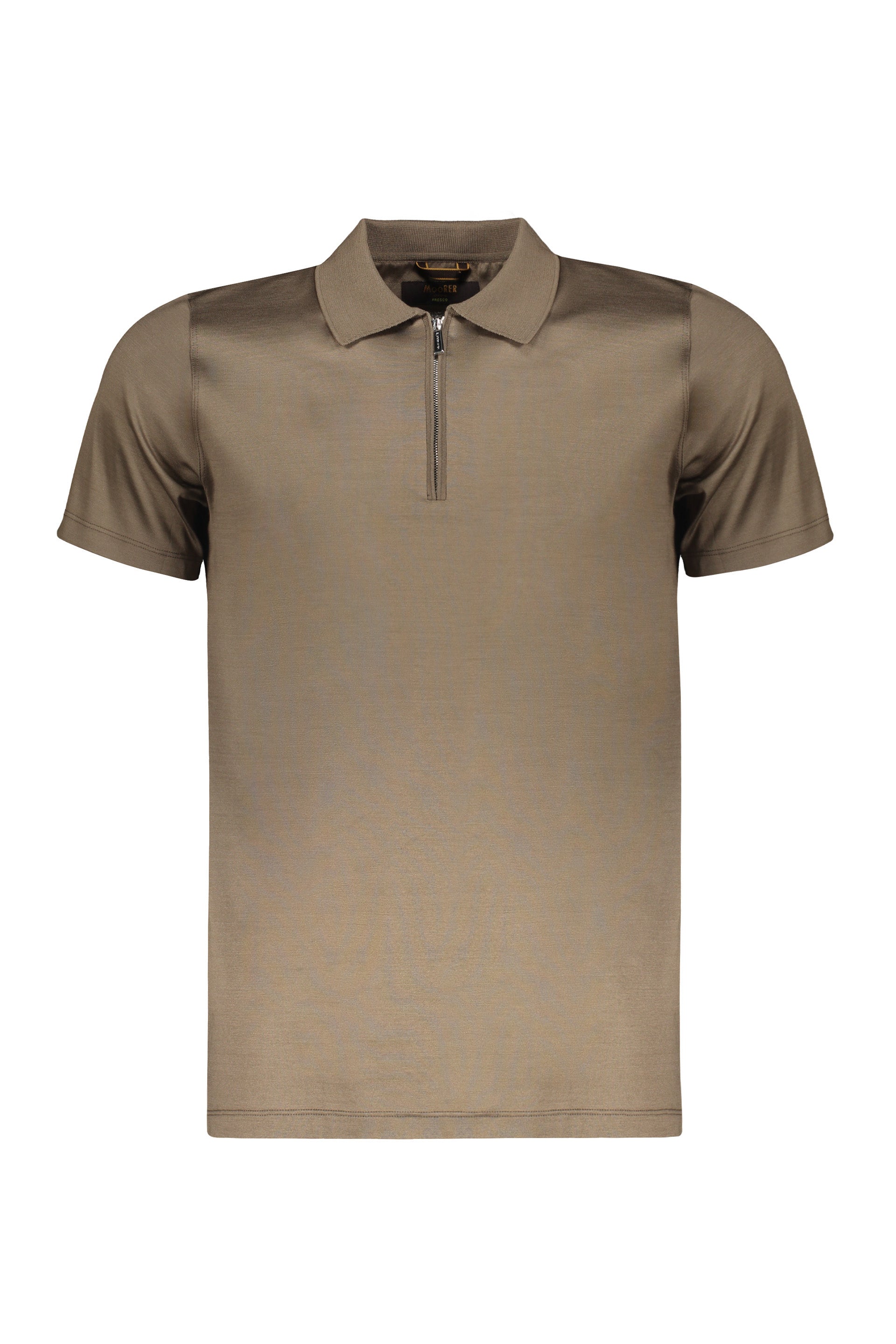 Short sleeve cotton polo shirt
